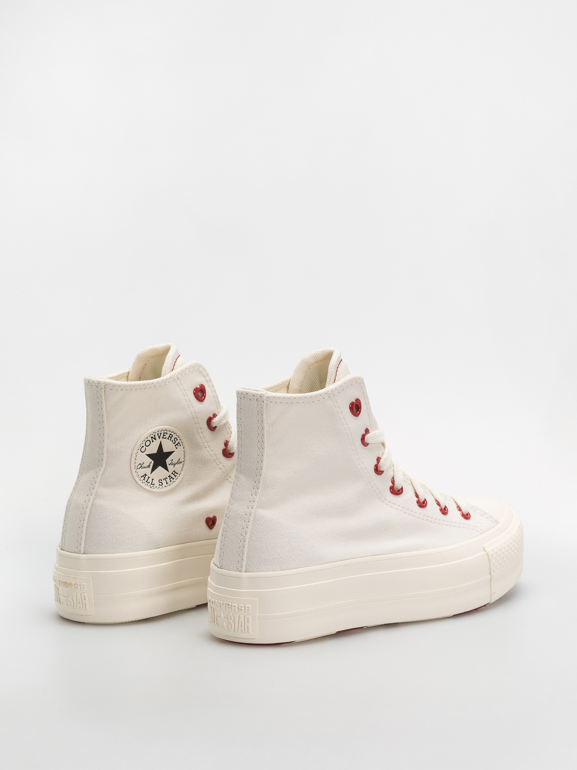 Teniși Converse Chuck Taylor All Star Lift Hi Wmn (vintage white/egret)