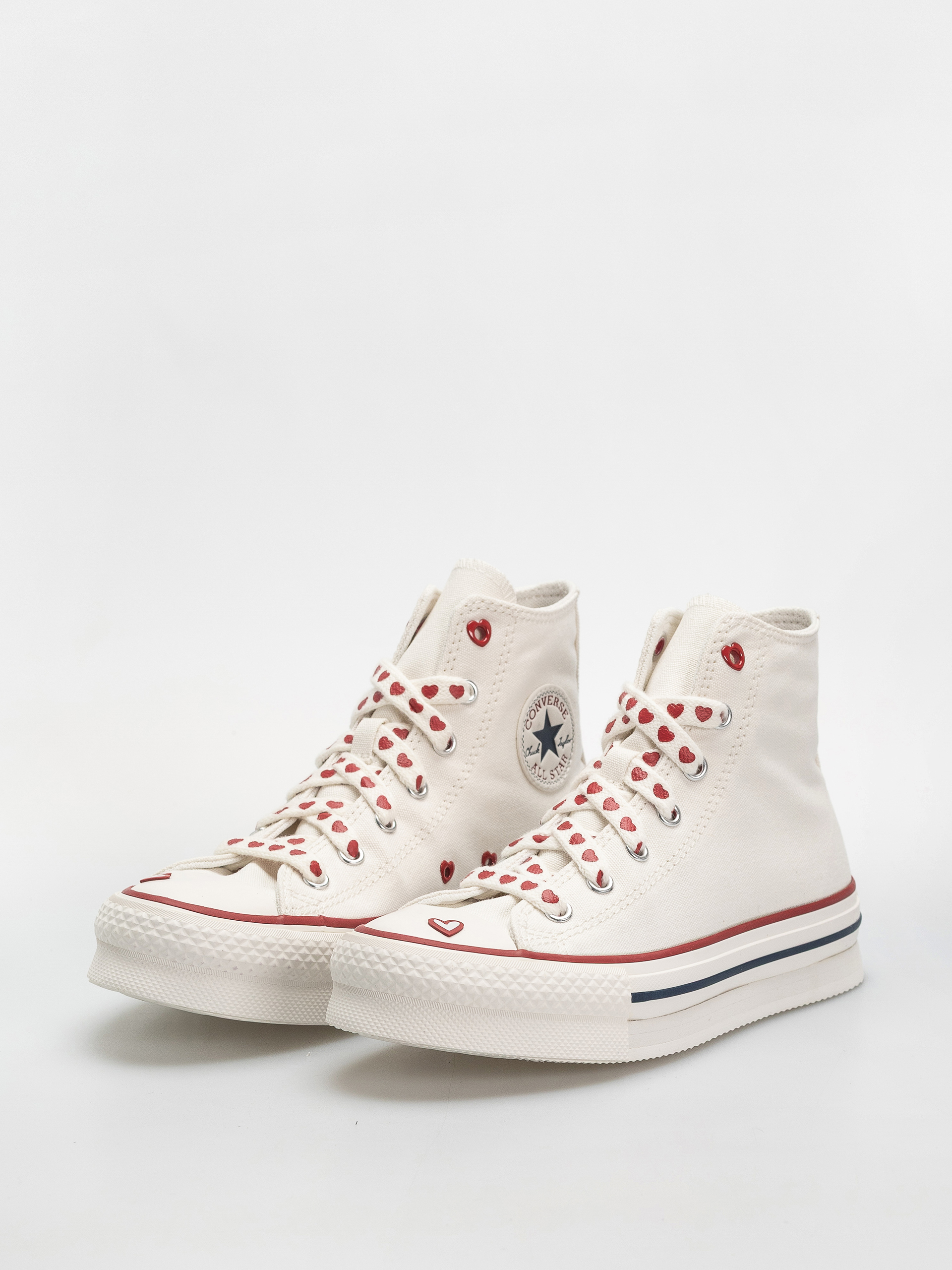 Teniși Converse Chuck Taylor All Star Eva Lift Hi Wmn (vintage white)