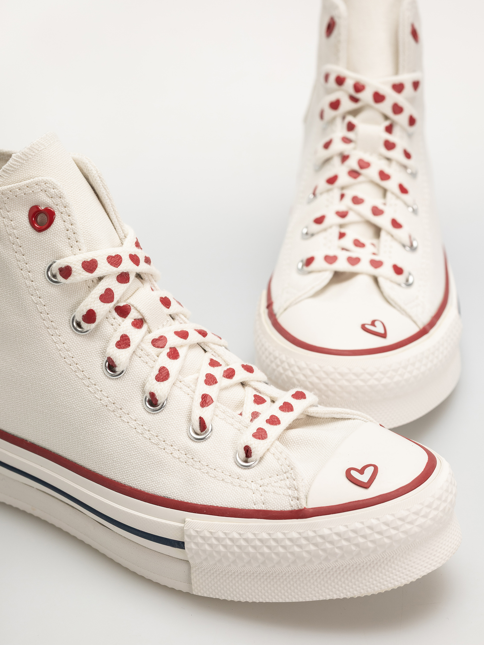 Teniși Converse Chuck Taylor All Star Eva Lift Hi Wmn (vintage white)