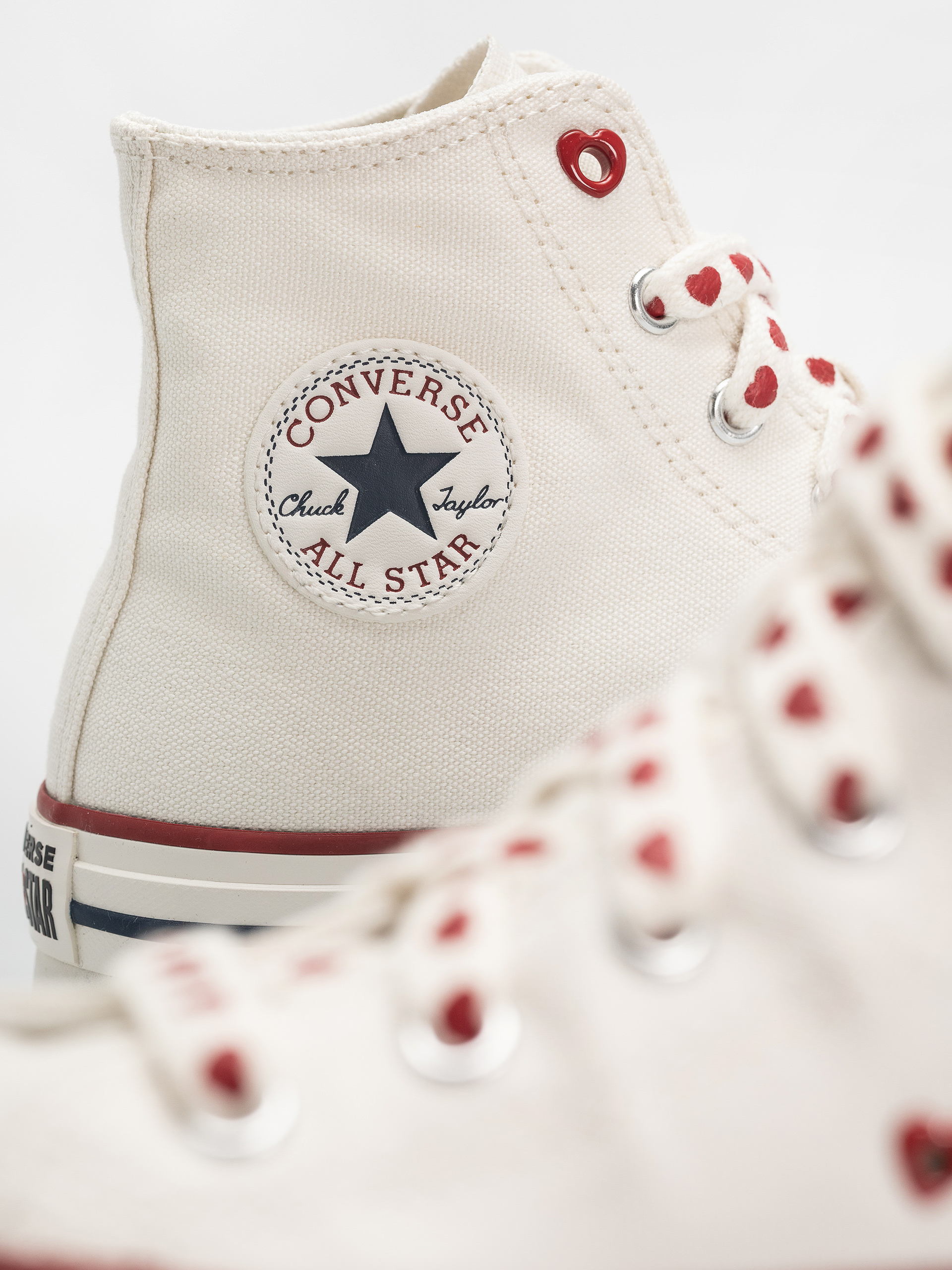Teniși Converse Chuck Taylor All Star Eva Lift Hi Wmn (vintage white)