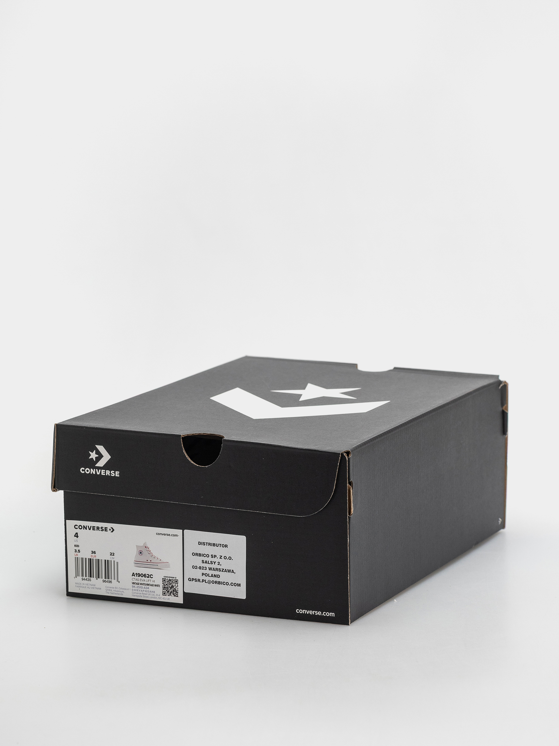 Teniși Converse Chuck Taylor All Star Eva Lift Hi Wmn (vintage white)