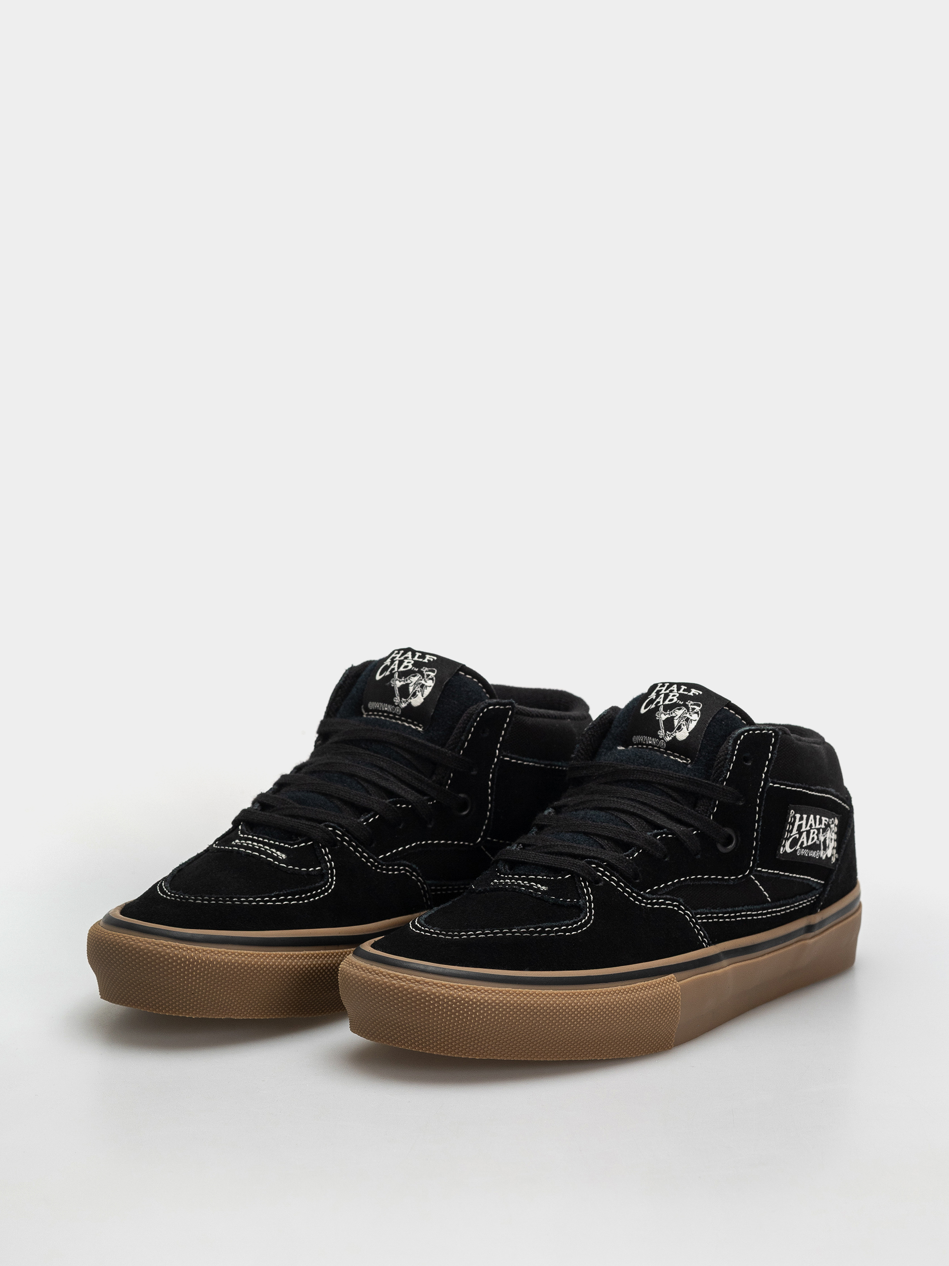 Pantofi Vans Skate Half Cab (black/gum/white)