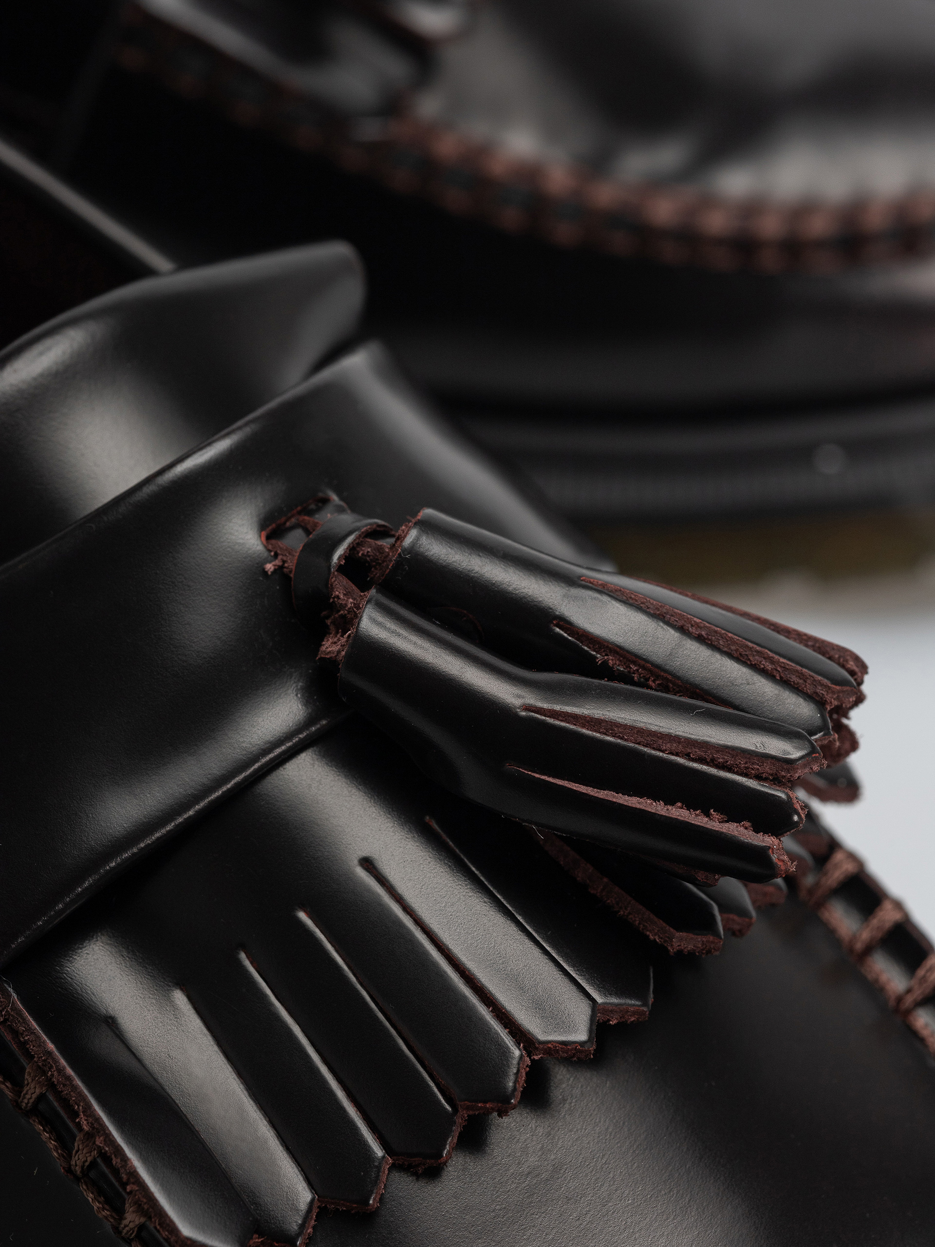 Pantofi Dr. Martens Adrian Tassel Loafer (cherry red arcadia)