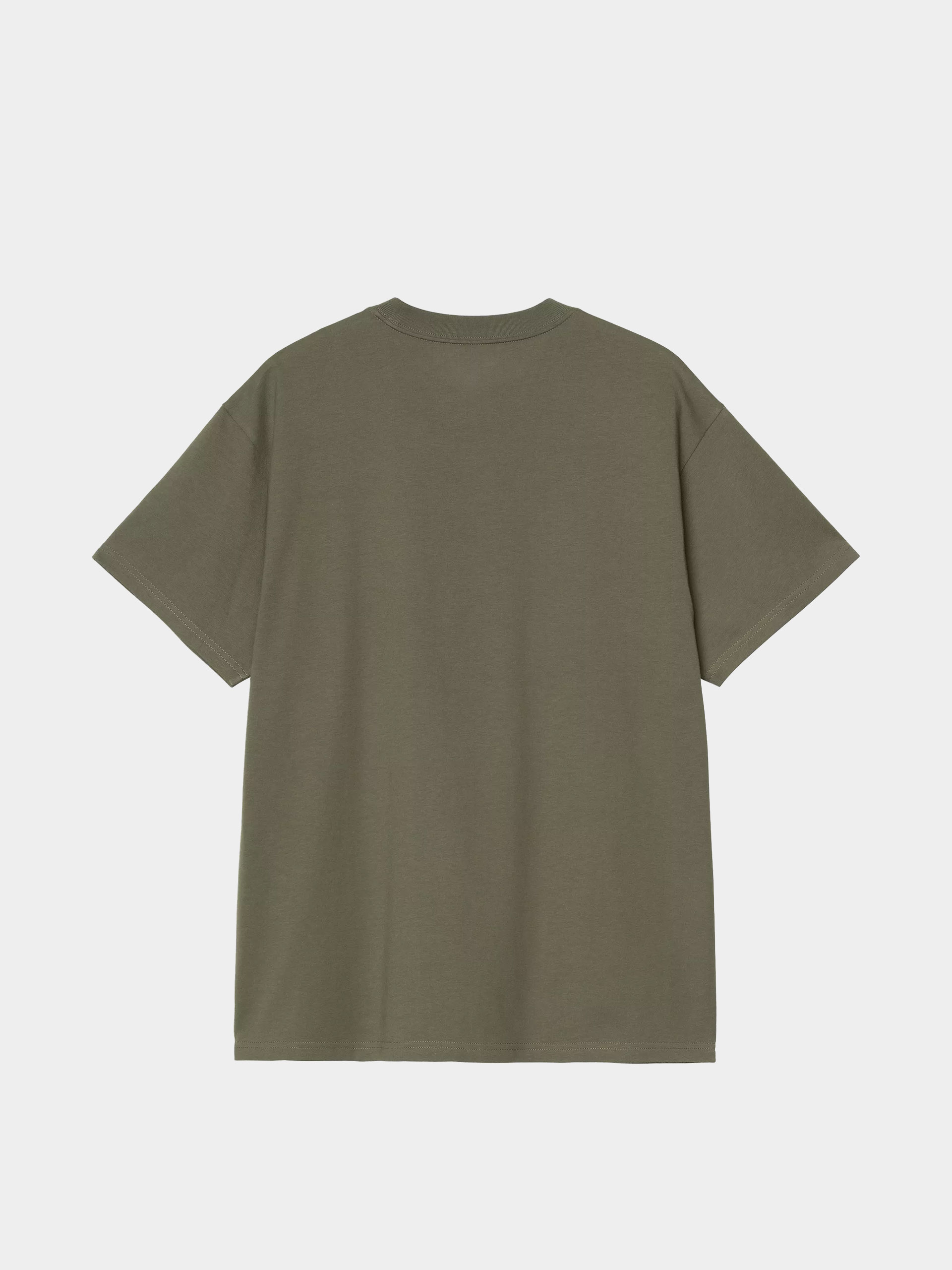 Tricou Carhartt WIP Script Embroidery (leaf/white)