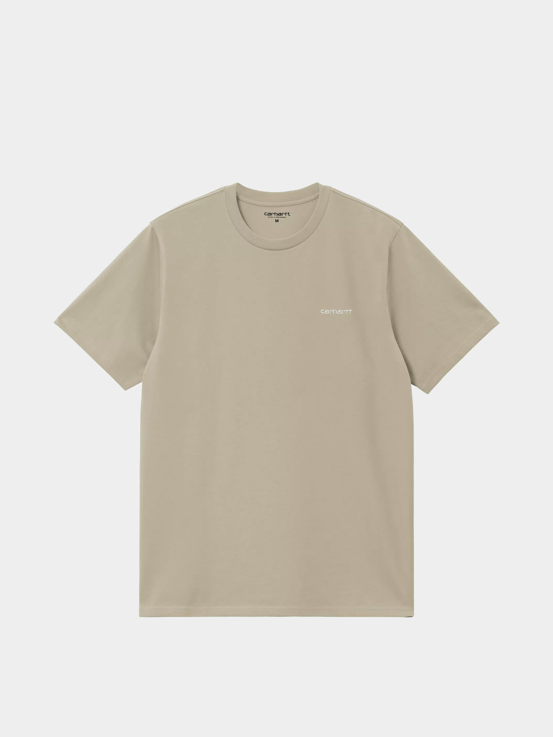 Tricou Carhartt WIP Script Embroidery (barchan/white)