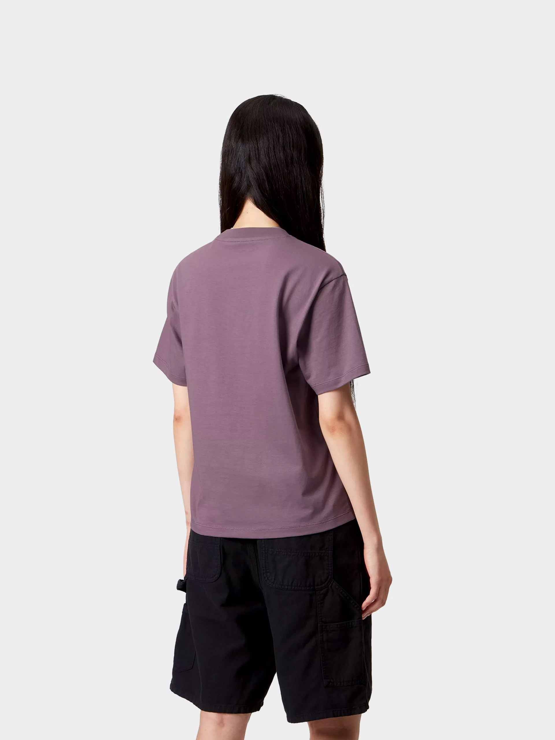 Tricou Carhartt WIP Pocket Wmn (phlox)