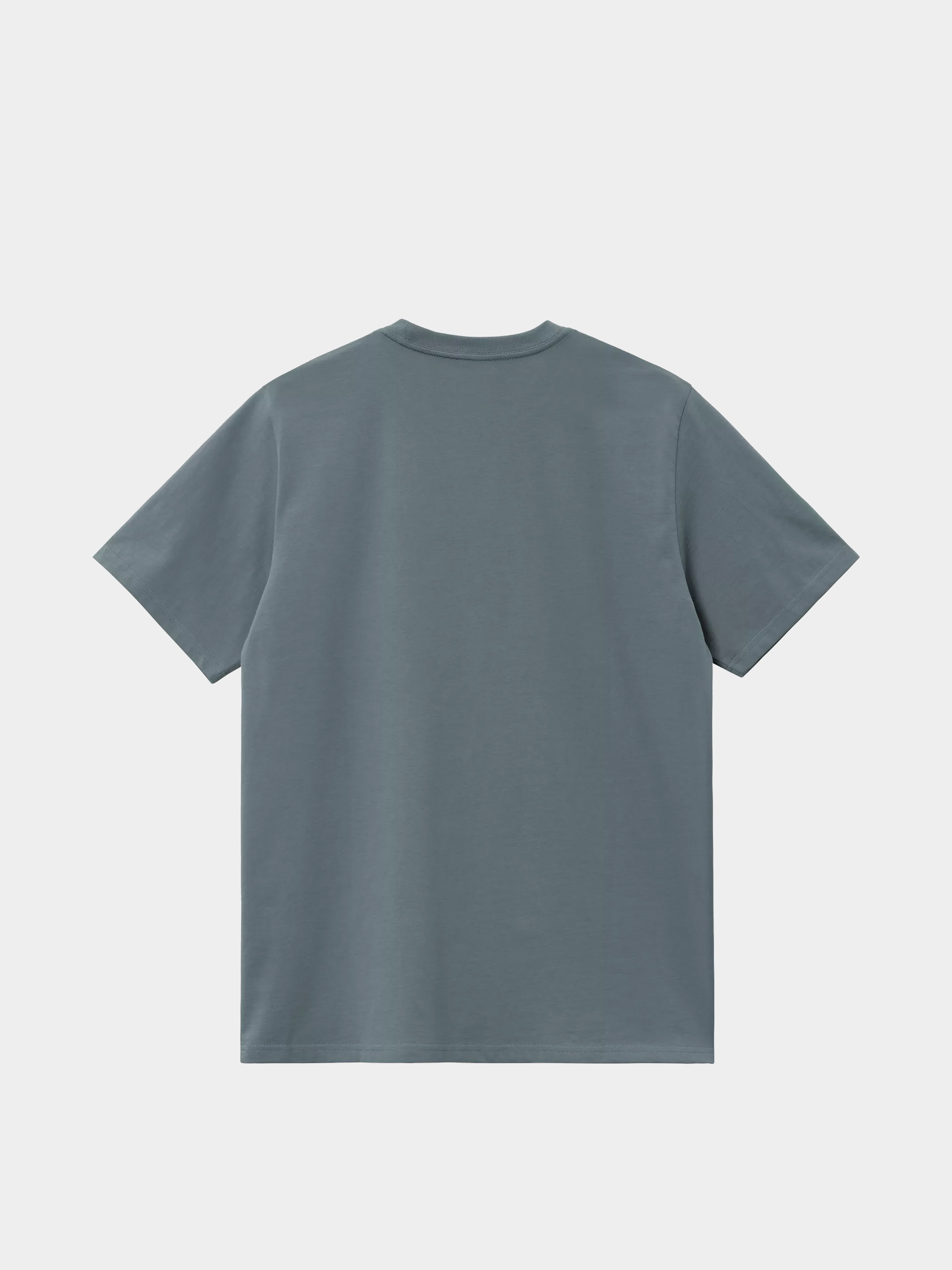 Tricou Carhartt WIP Chase (cozy blue/gold)