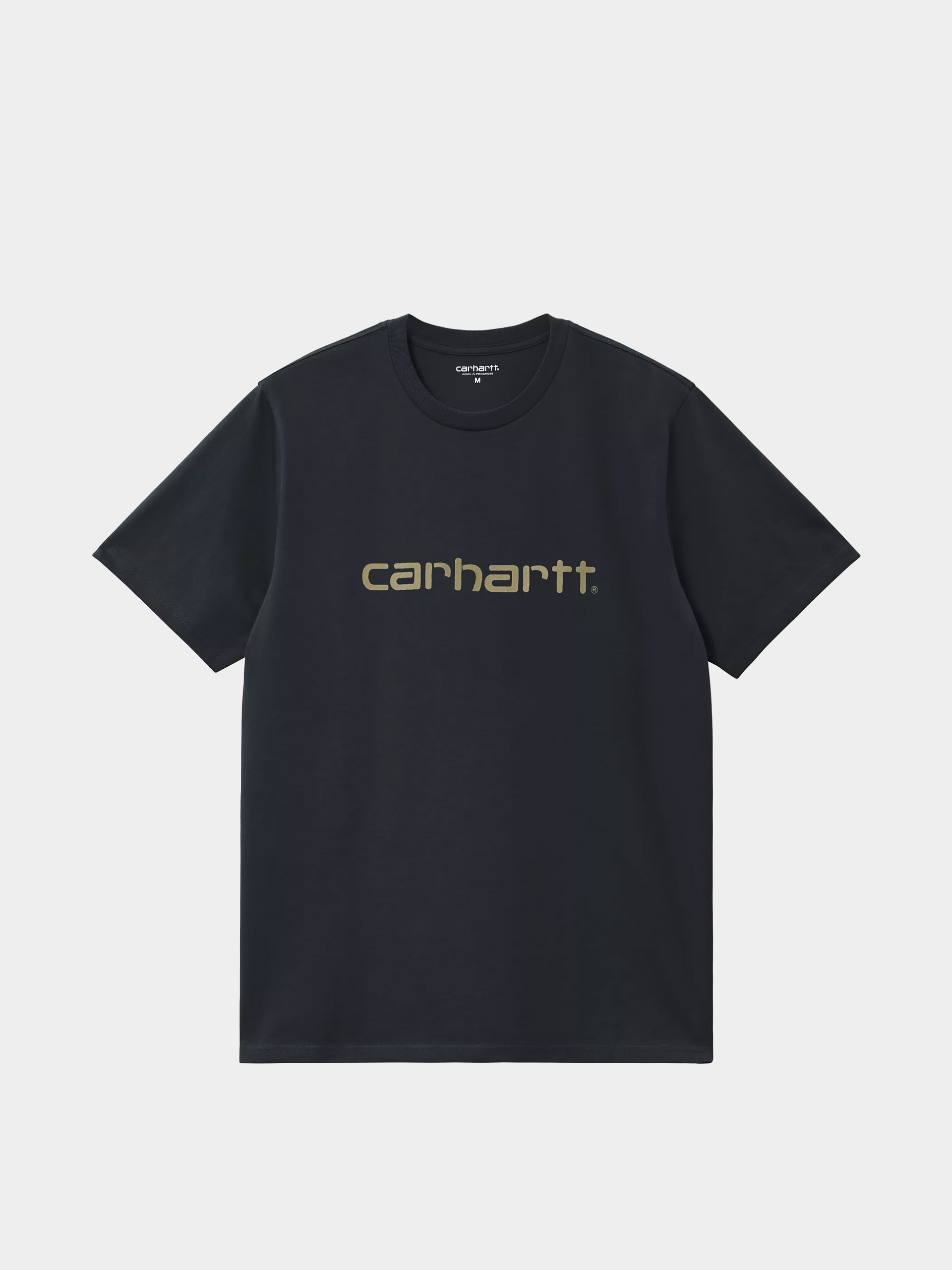 Tricou Carhartt WIP Script (deep night/gentle green)
