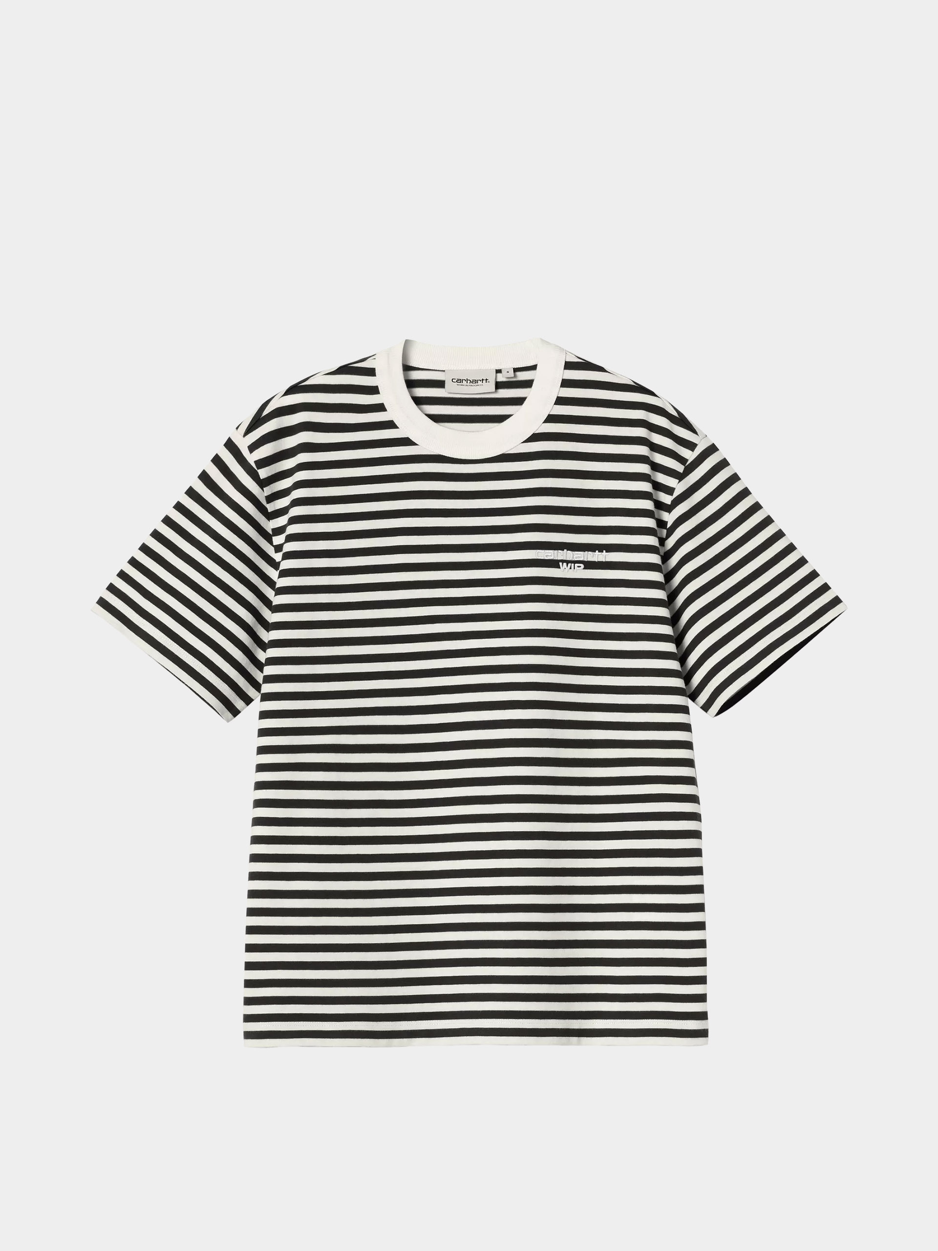 Tricou Carhartt WIP Ezra Wmn (ezra stripe/black/wax)