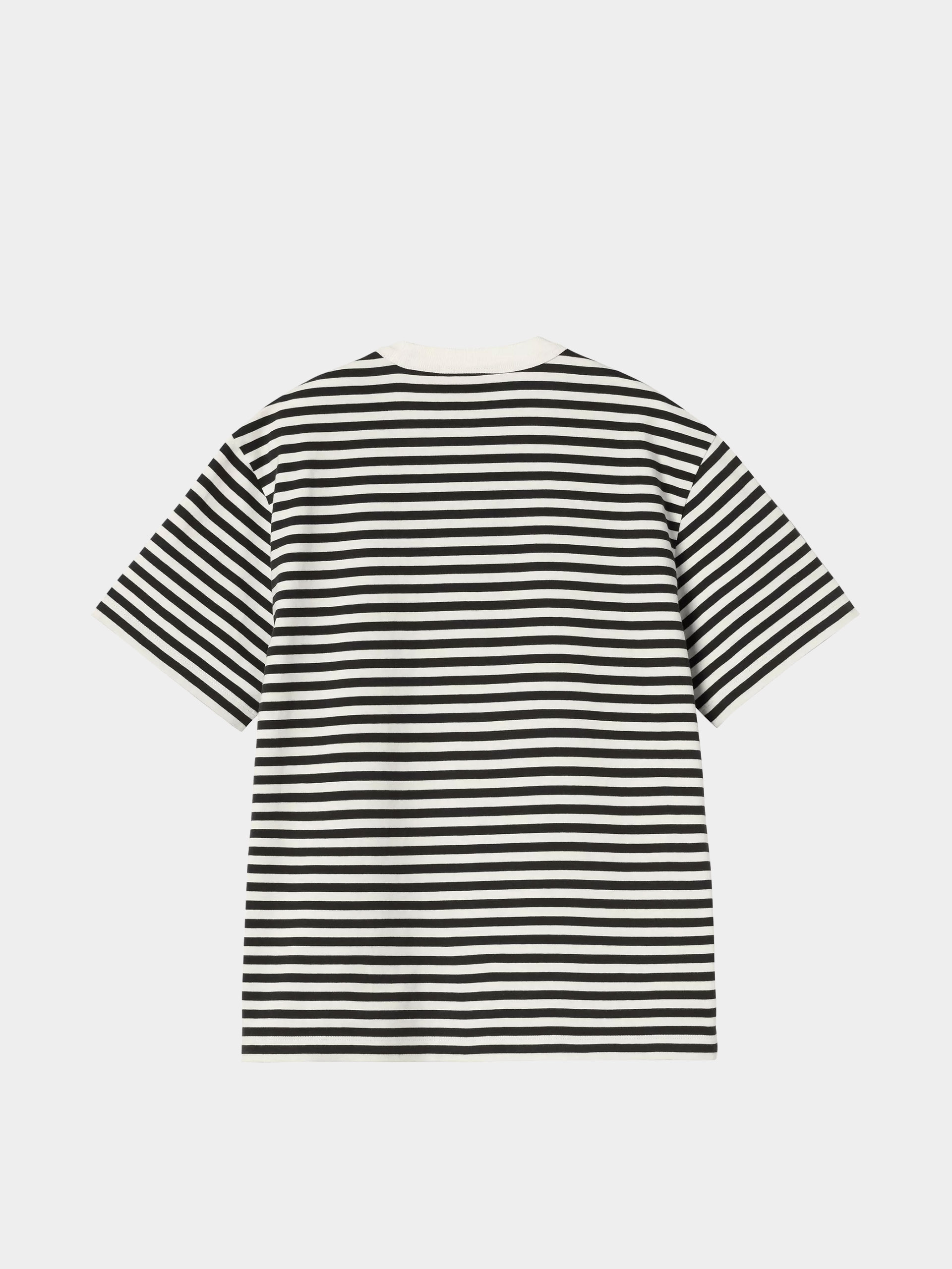 Tricou Carhartt WIP Ezra Wmn (ezra stripe/black/wax)