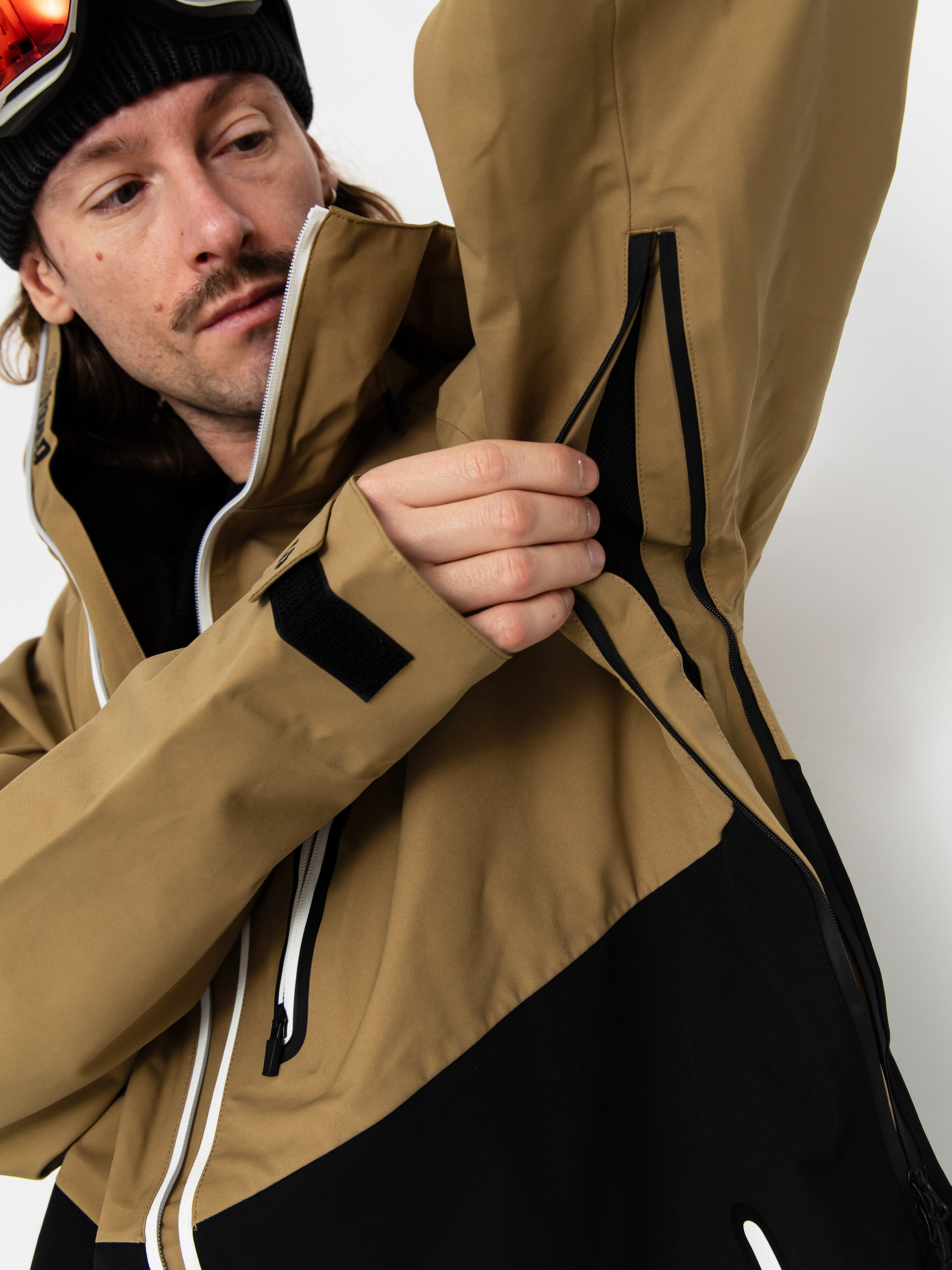 Pentru bărbați Geacă de snowboard ThirtyTwo Grasser (khaki)