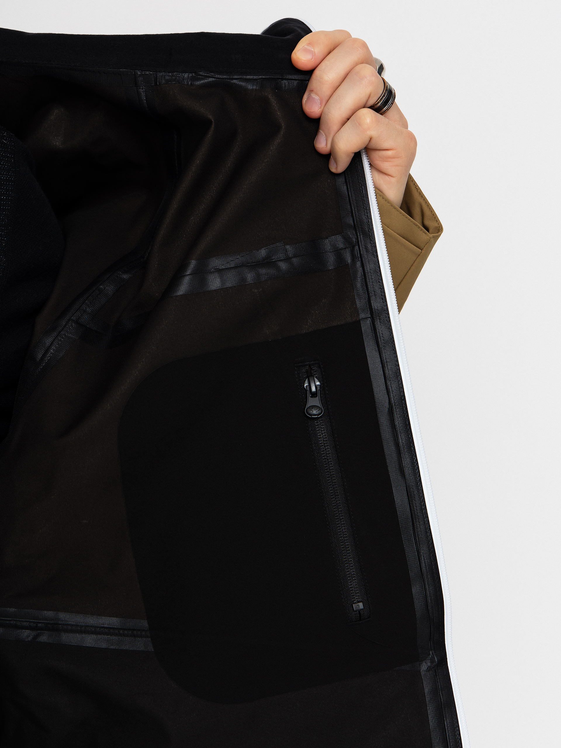 Pentru bărbați Geacă de snowboard ThirtyTwo Grasser (khaki)