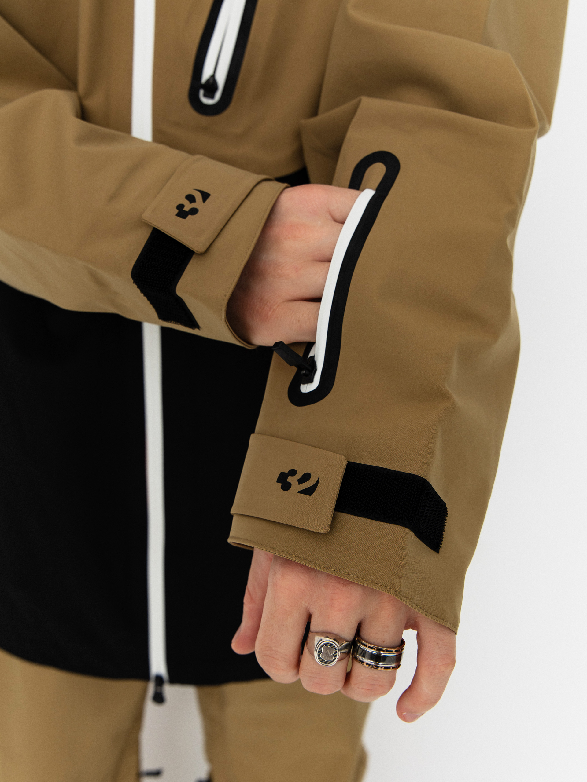 Pentru bărbați Geacă de snowboard ThirtyTwo Grasser (khaki)