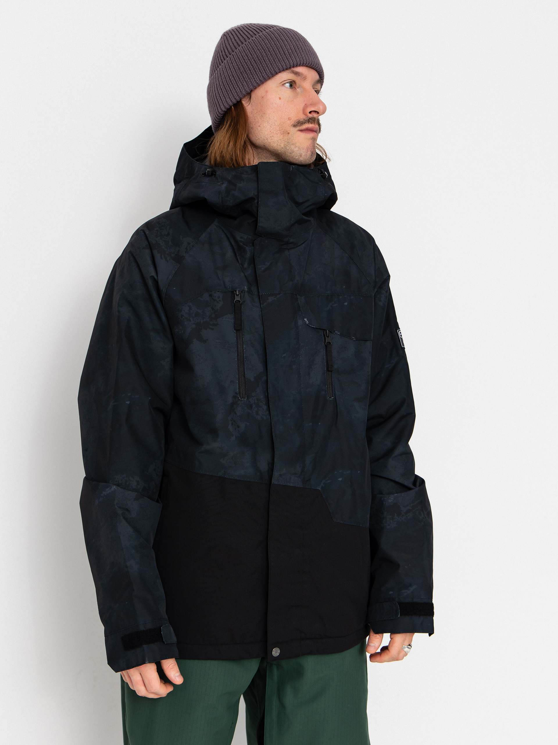 Pentru bărbați Geacă de snowboard 686 Geo Insulated (black hemisphere)