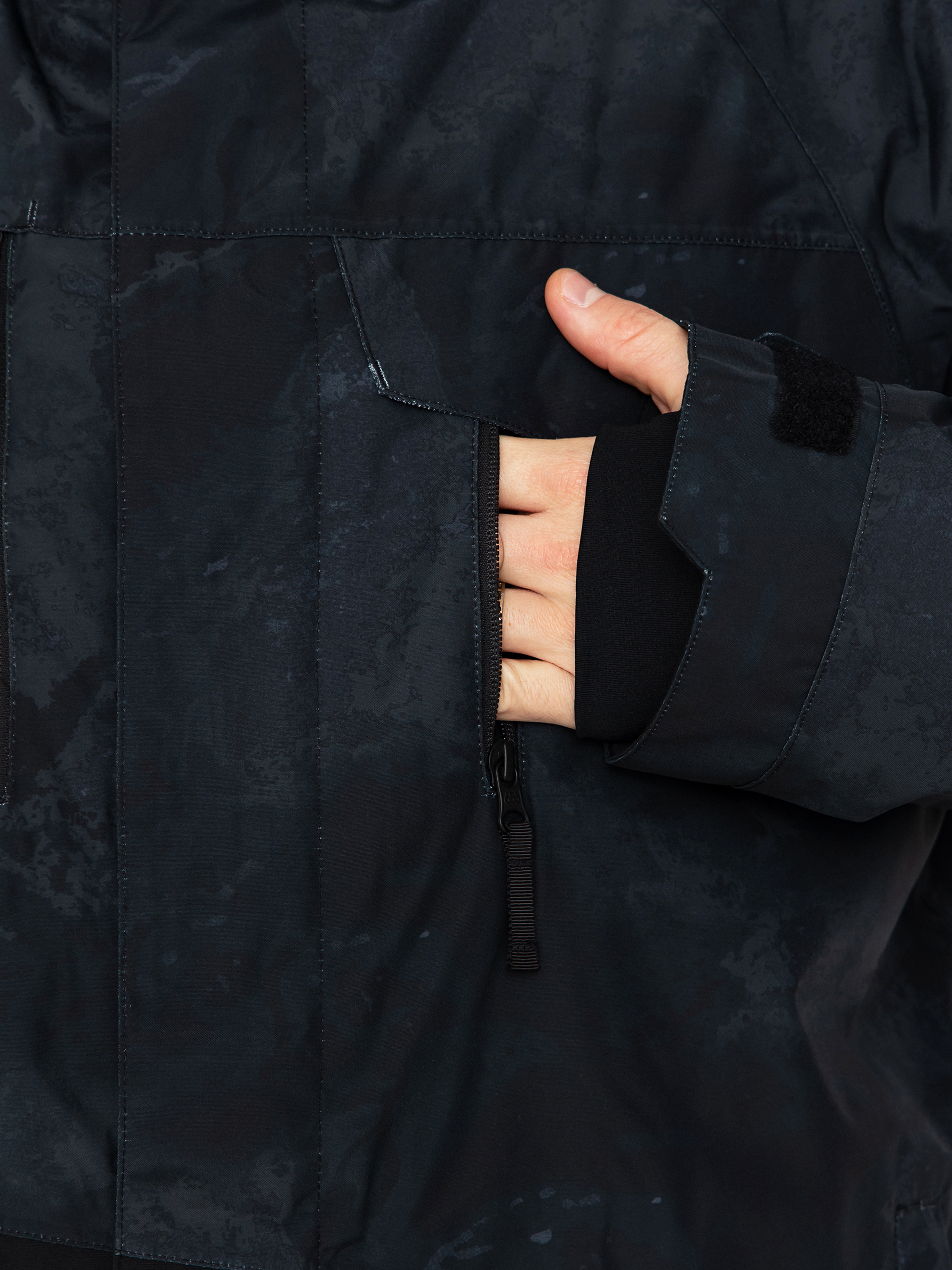 Pentru bărbați Geacă de snowboard 686 Geo Insulated (black hemisphere)