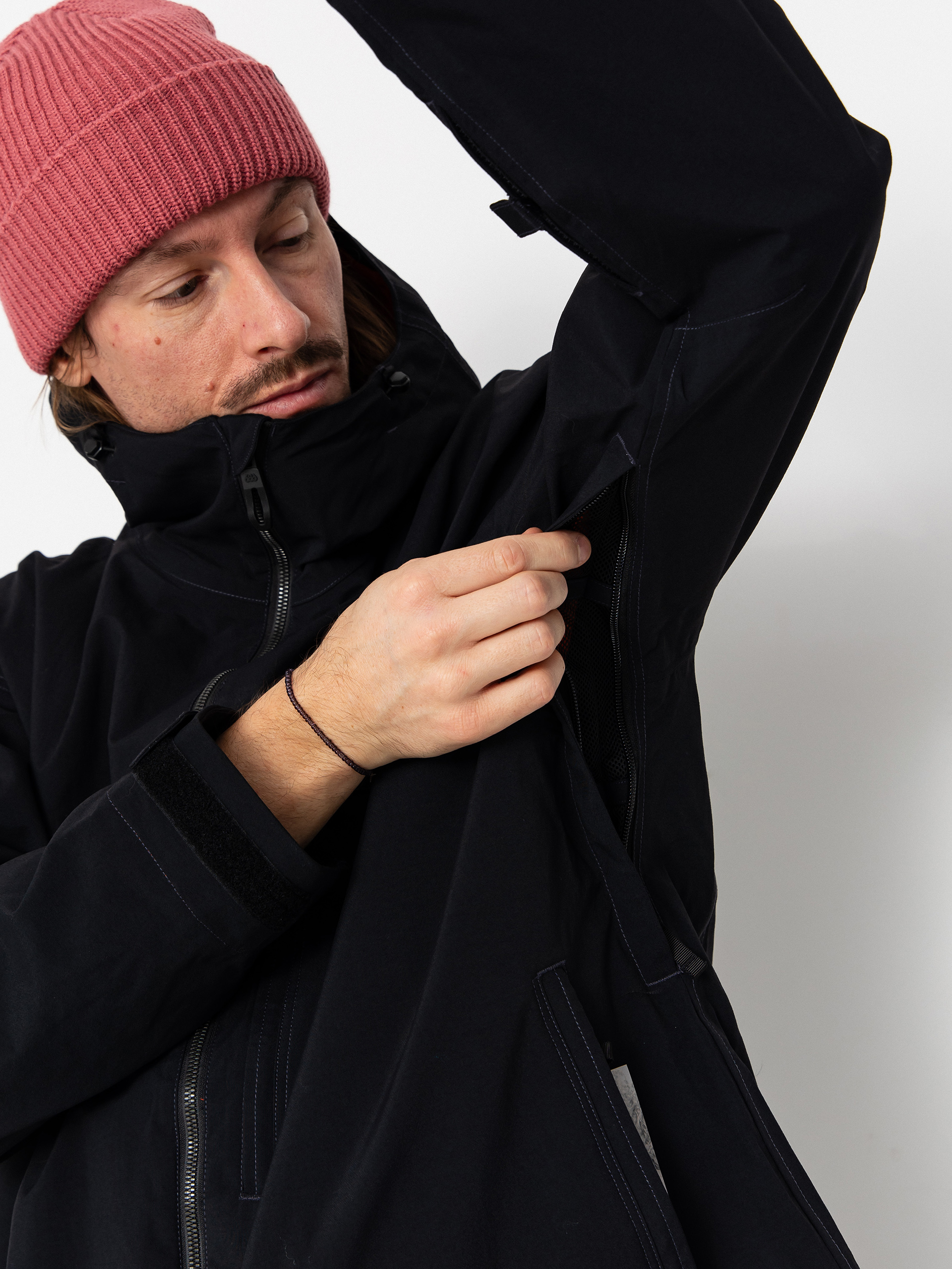 Pentru bărbați Geacă de snowboard 686 Dojo (black)