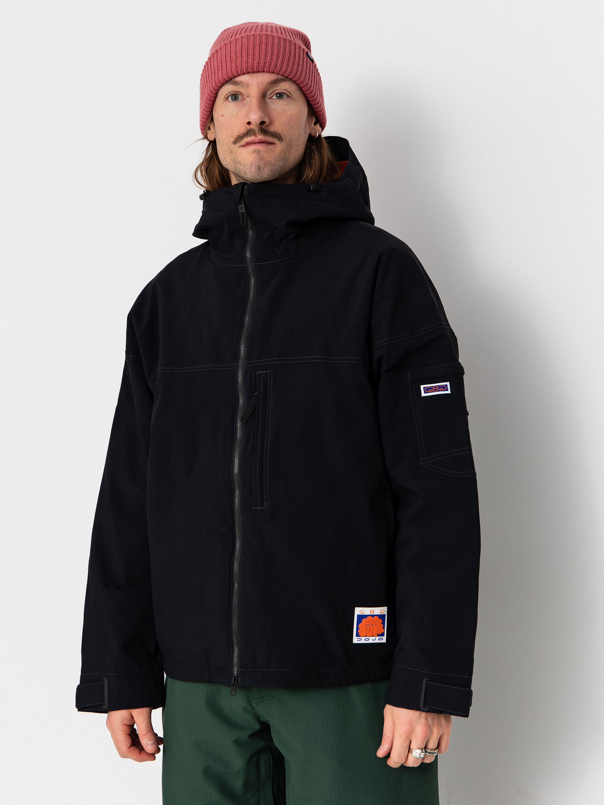 Pentru bărbați Geacă de snowboard 686 Dojo (black)