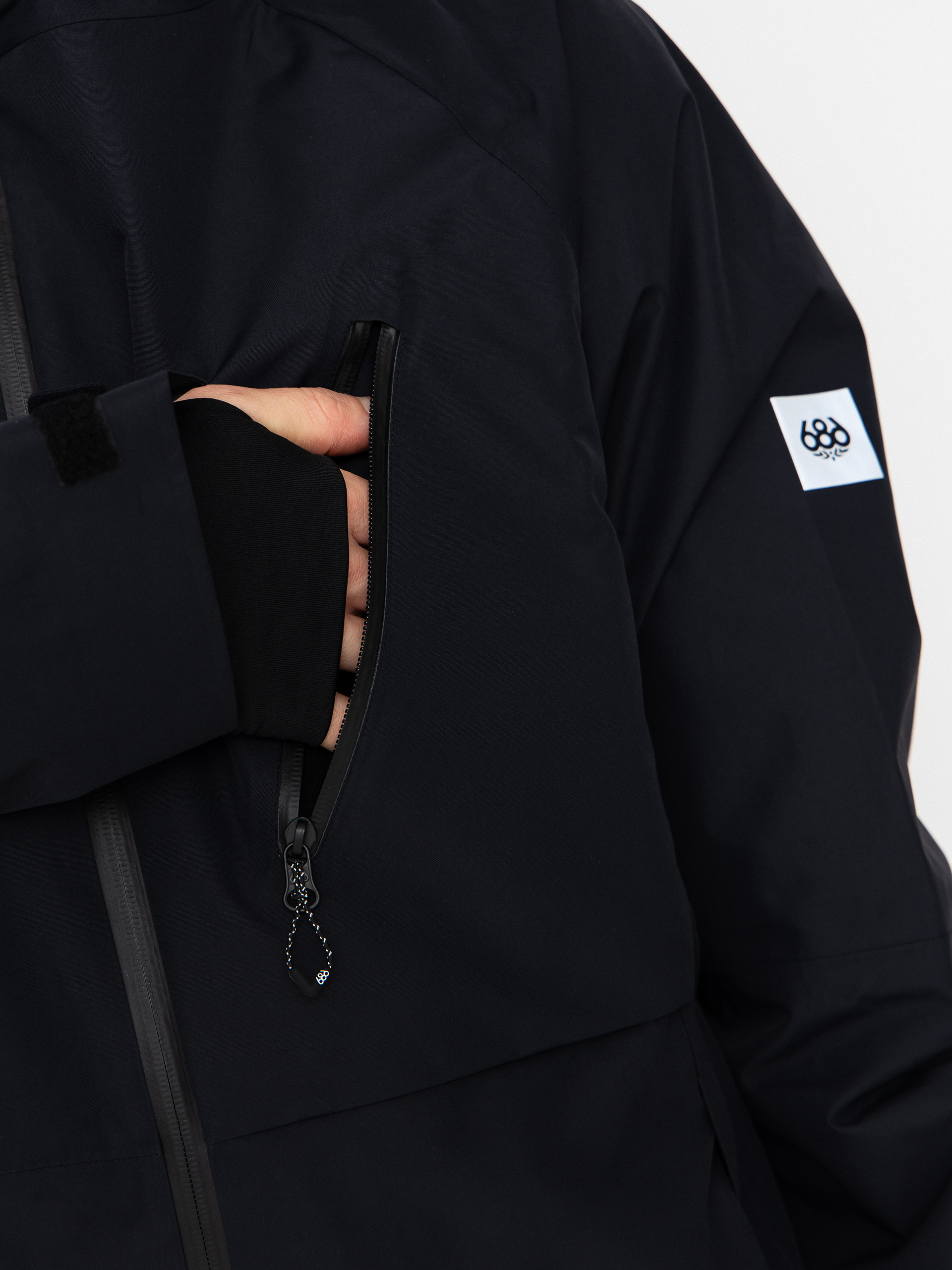 Pentru bărbați Geacă de snowboard 686 Hydra Thermagraph (black)