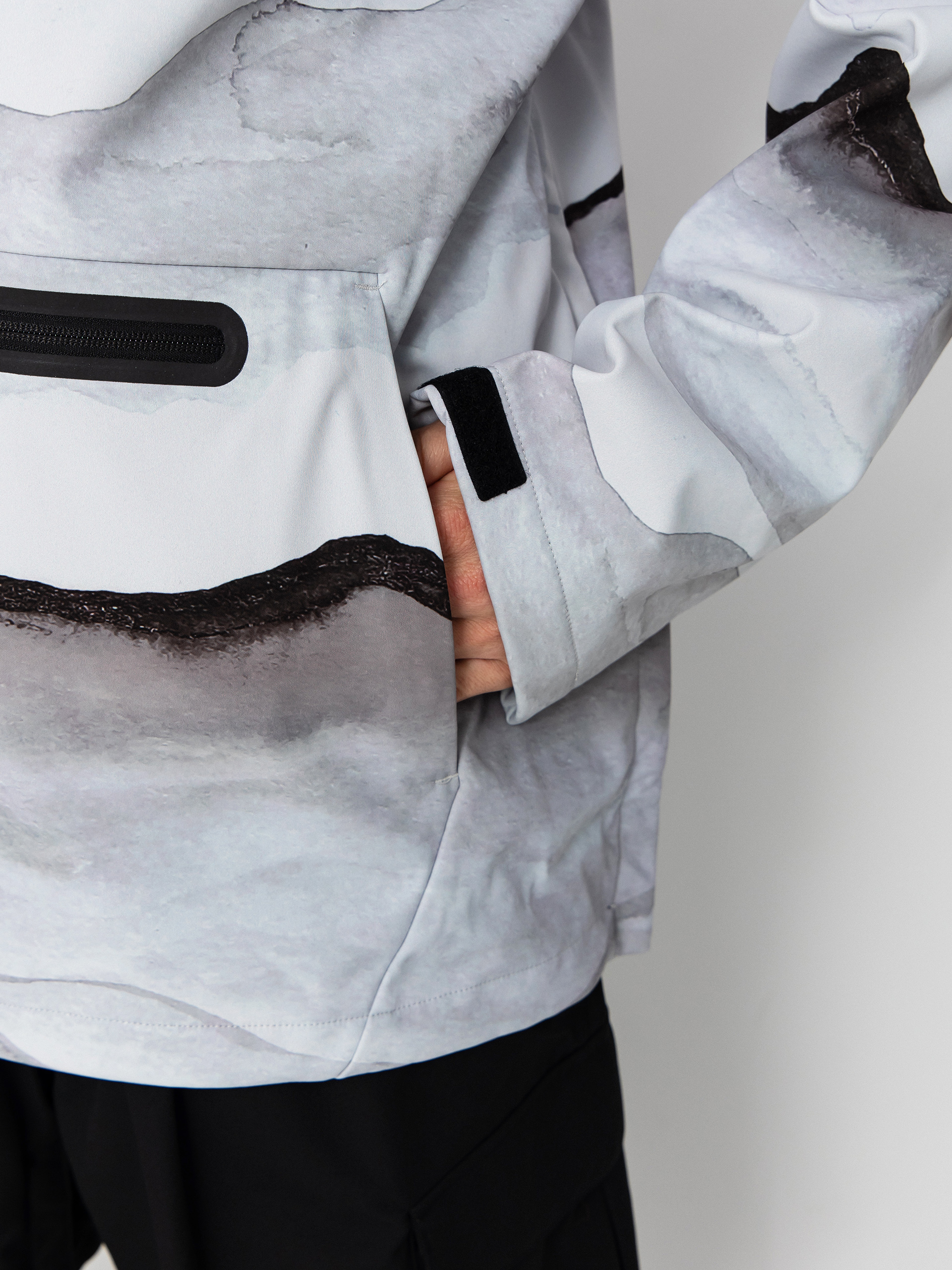 Pentru bărbați Hanorac termic 686 Waterproof HD (smoke mountain print)