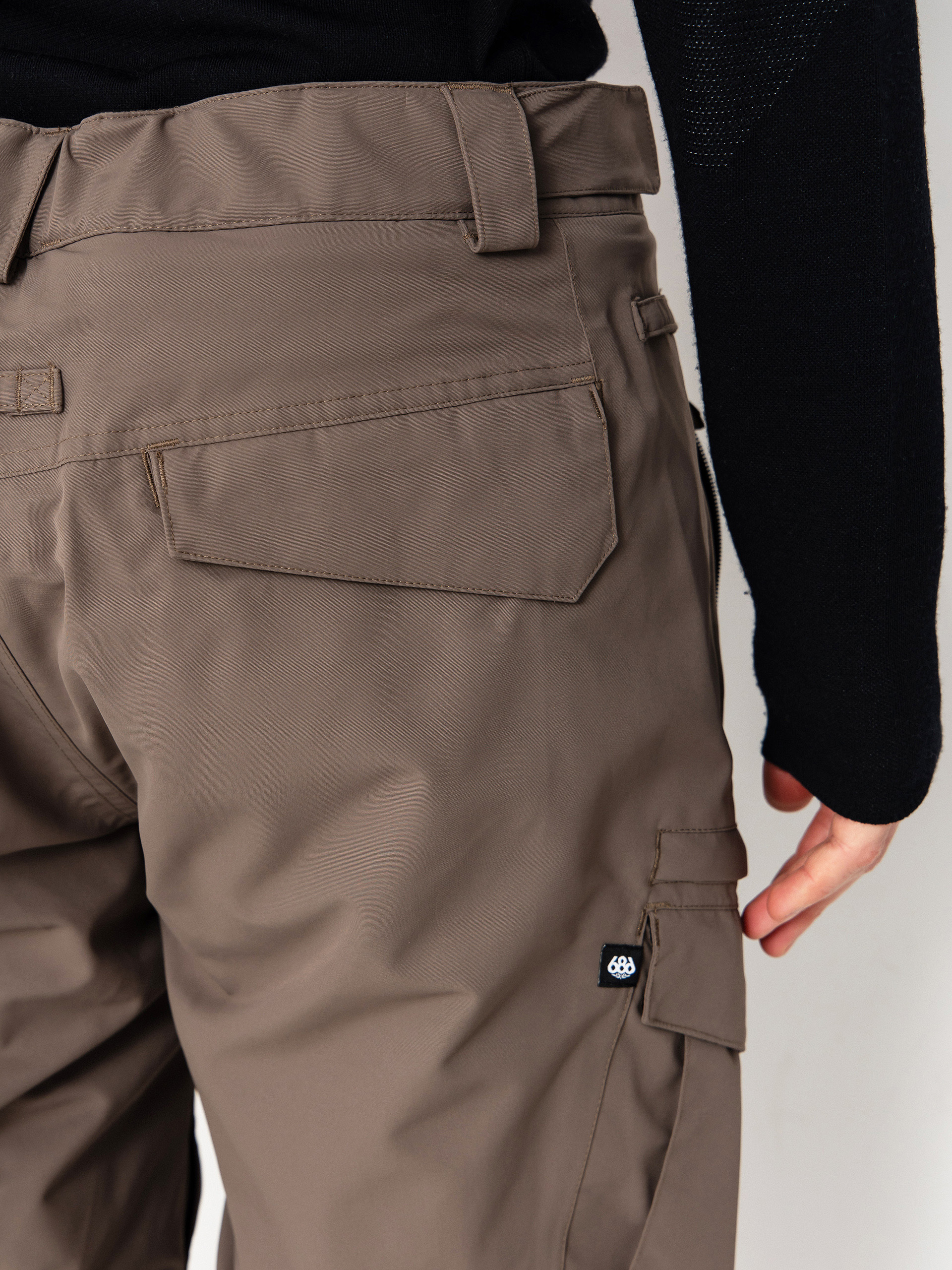 Pentru bărbați Pantaloni pentru snowboard 686 Smarty 3 In 1 Cargo (tobacco)