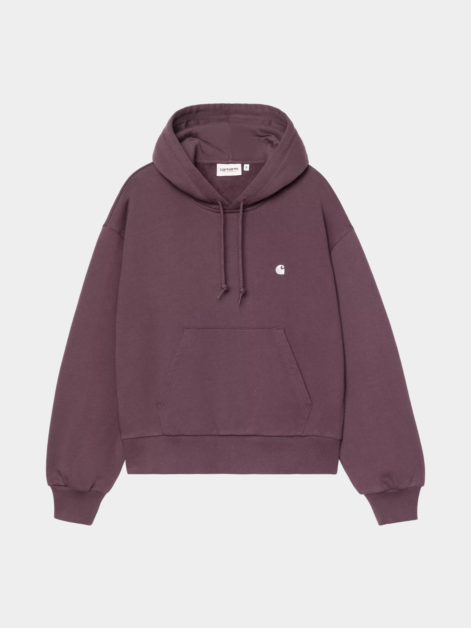 Hanorac cu glugă Carhartt WIP Casey HD Wmn (cozy purple/silver)