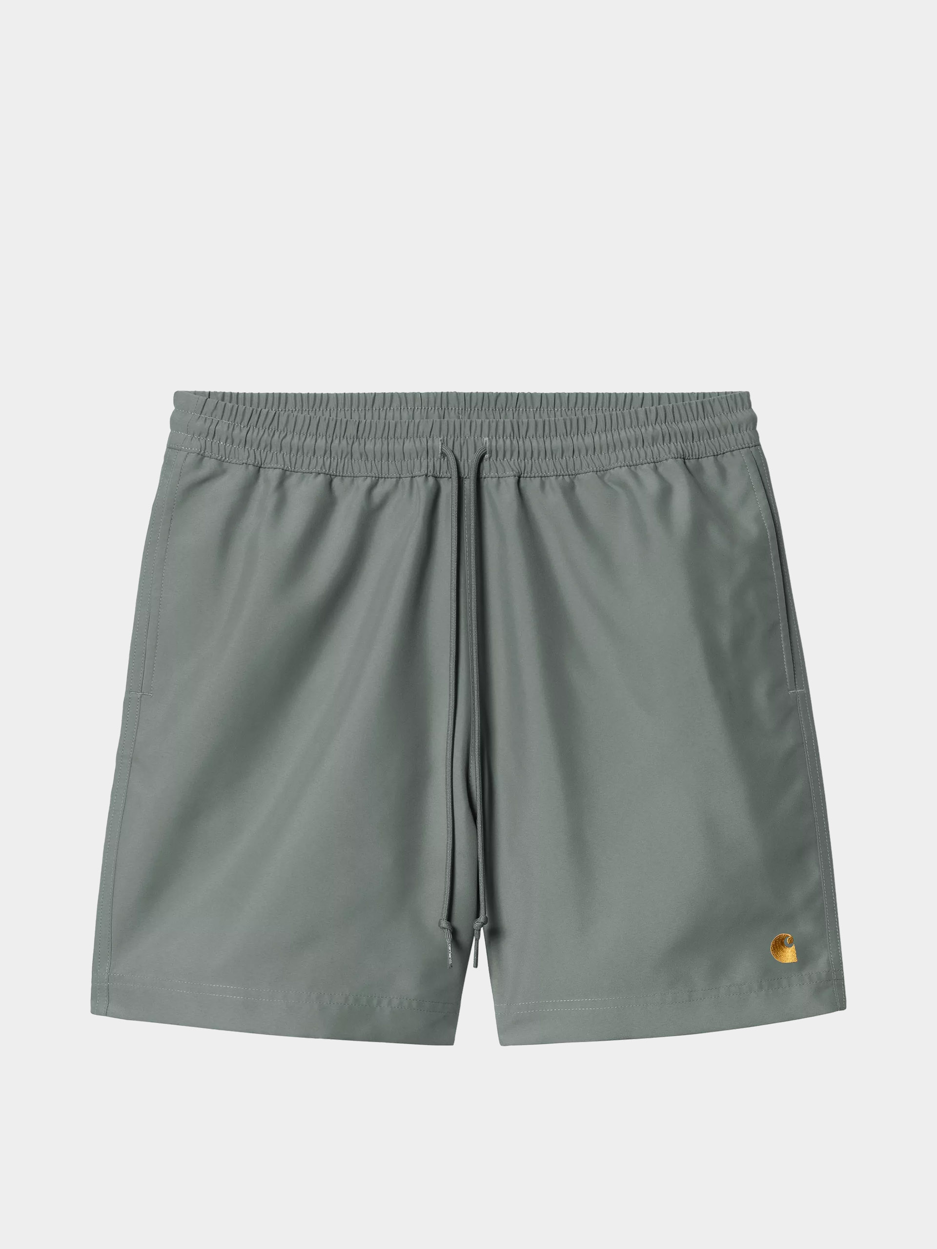 Pantaloni scuru021bi Carhartt WIP Chase Swim (velvet green/gold)