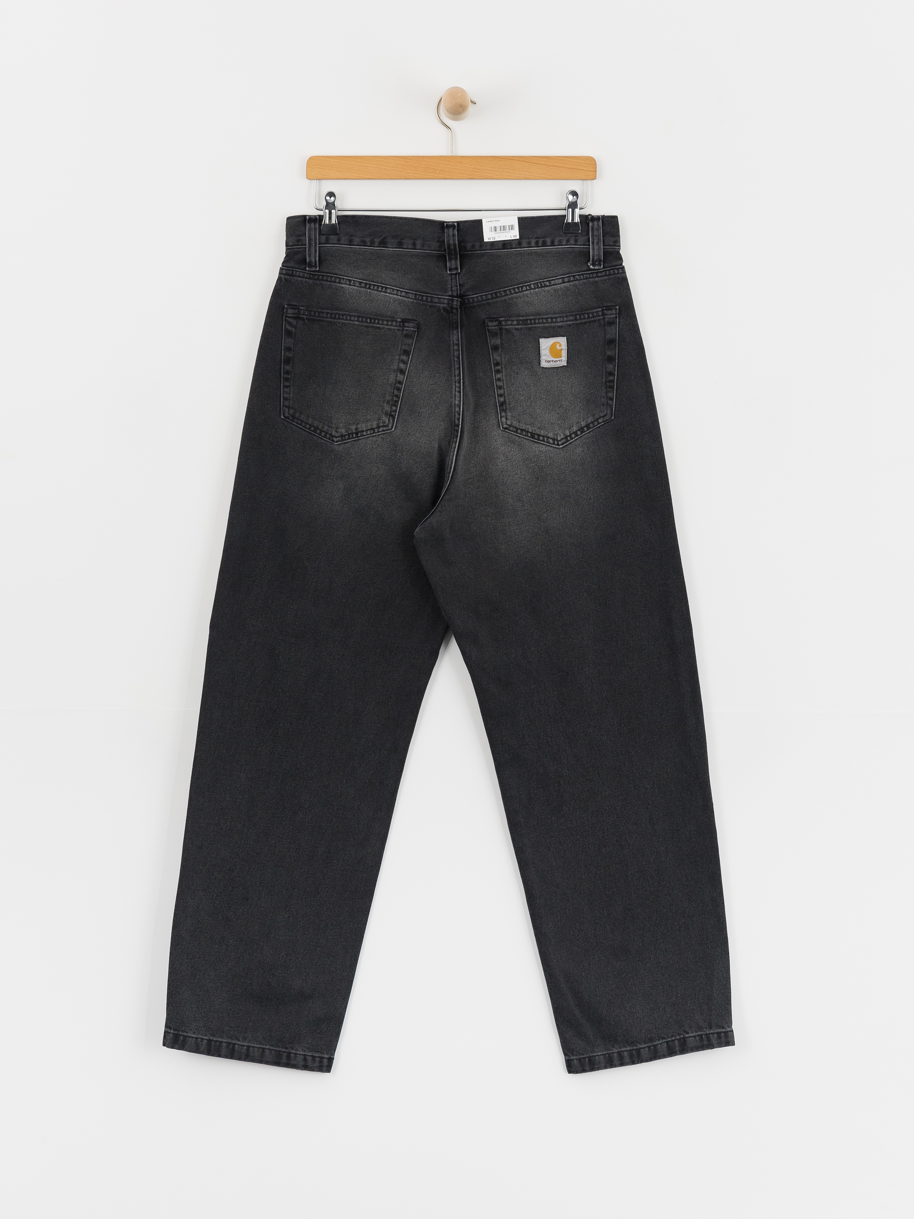 Pantaloni Carhartt WIP Landon (black worn bleached)