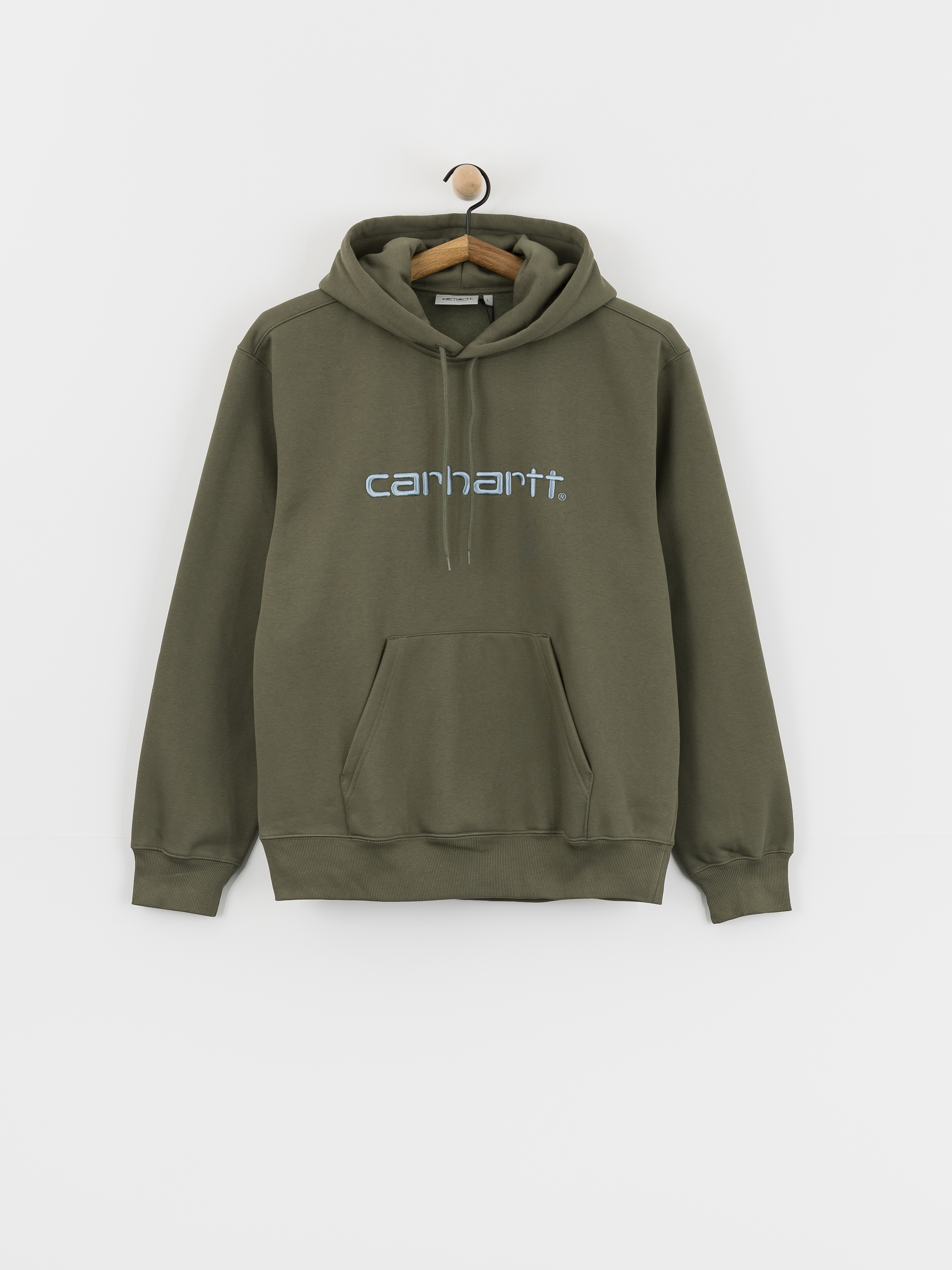 Hanorac cu glugu0103 Carhartt WIP Carhartt HD (leaf/tourmaline)