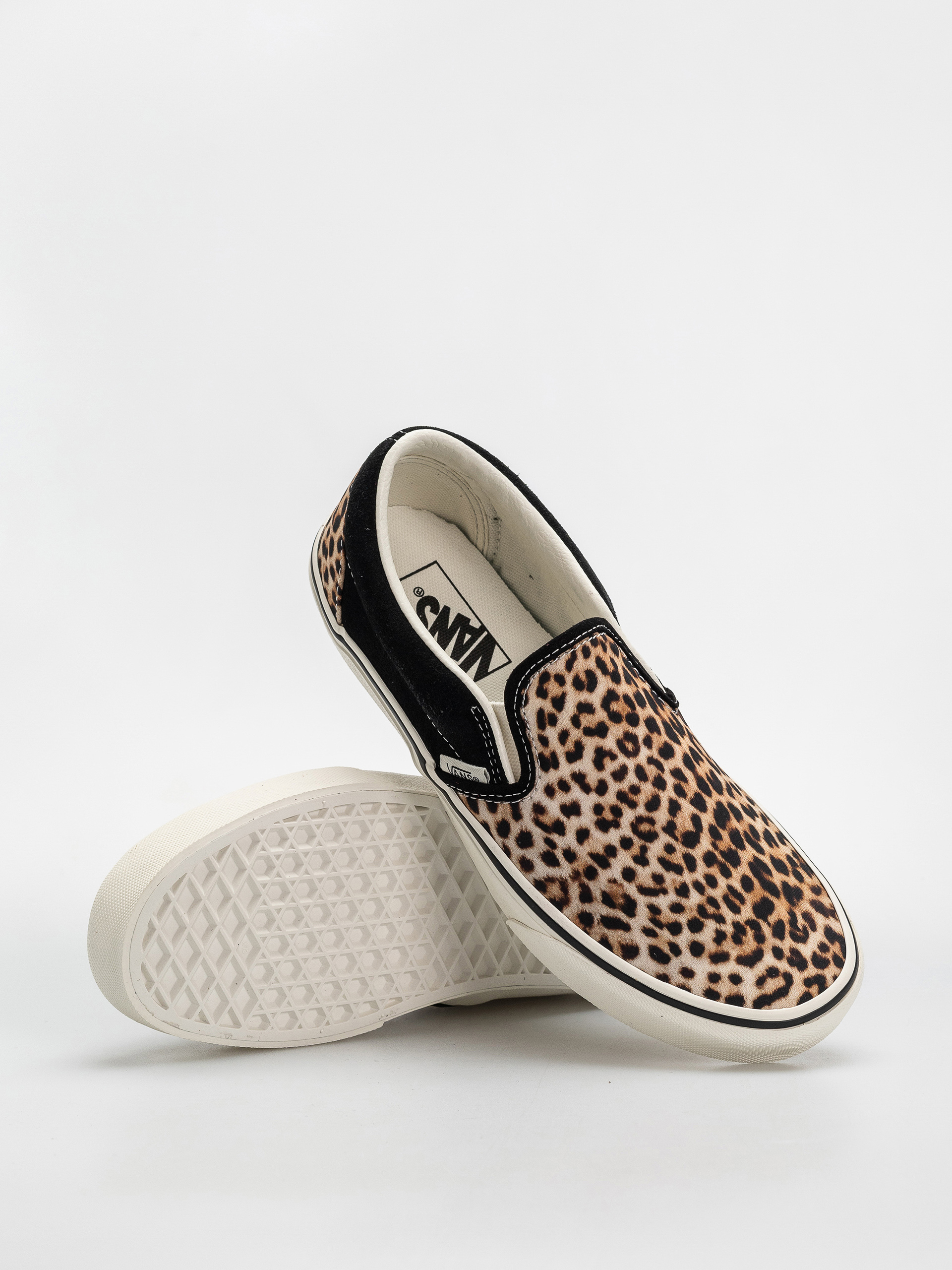Pantofi Vans Classic Slip On (black/leopard)