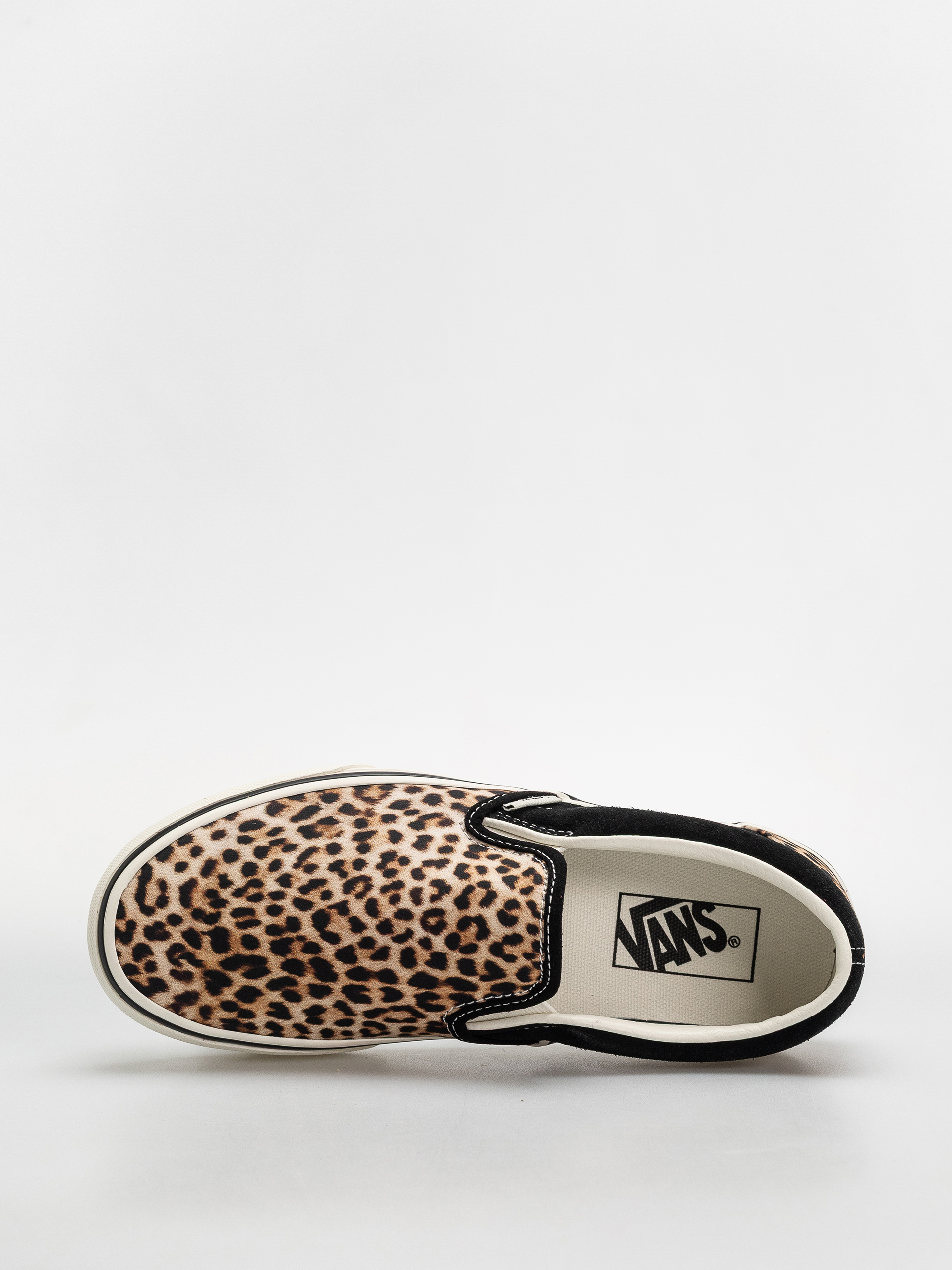 Pantofi Vans Classic Slip On (black/leopard)