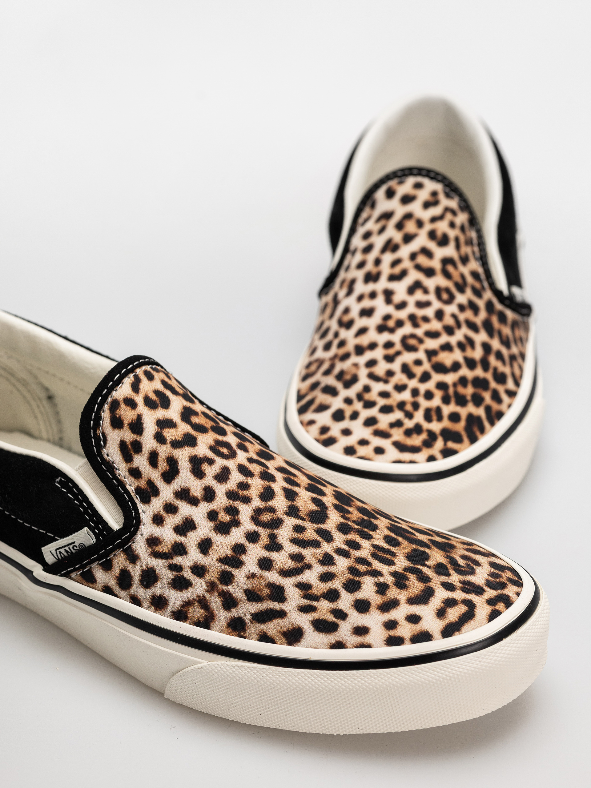 Pantofi Vans Classic Slip On (black/leopard)