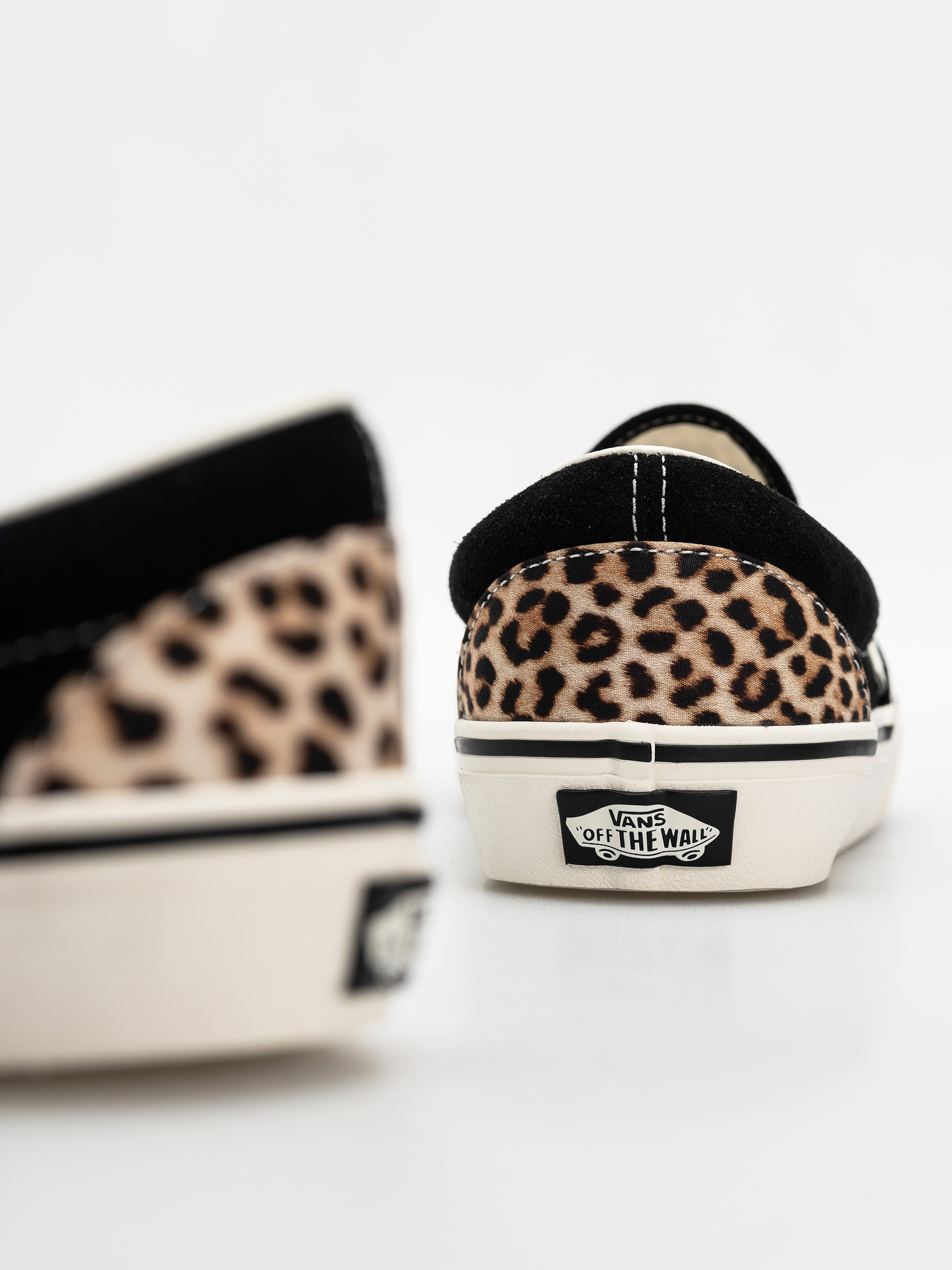 Pantofi Vans Classic Slip On (black/leopard)
