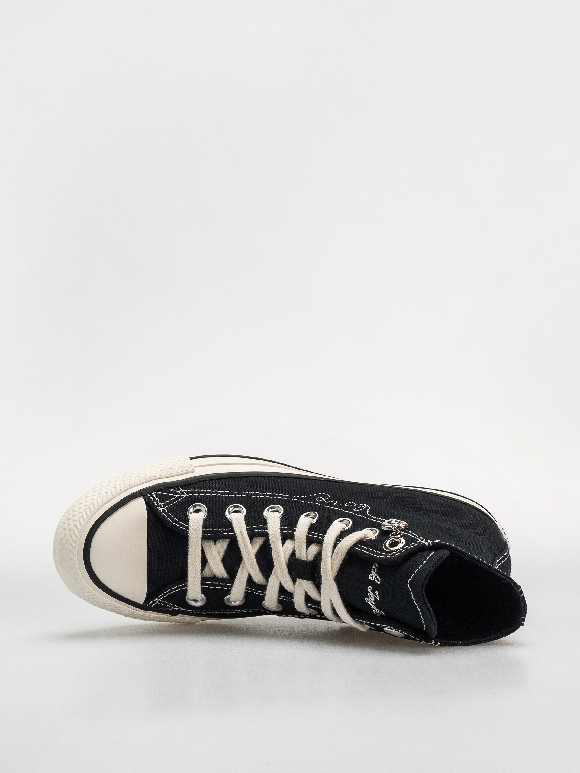 Teniși Converse Chuck Taylor All Star Hi Wmn (black/egret/days ahead)
