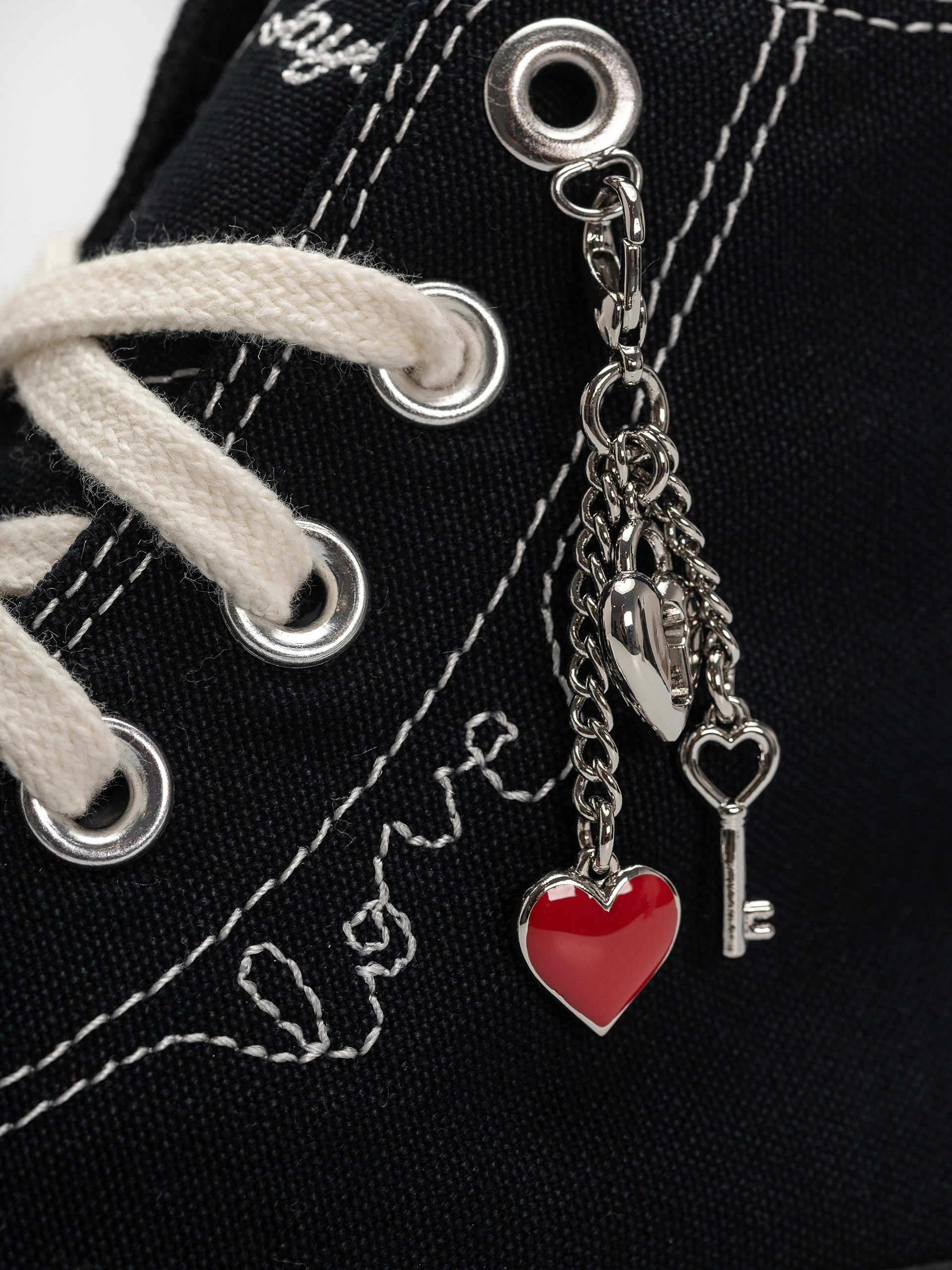 Teniși Converse Chuck Taylor All Star Hi Wmn (black/egret/days ahead)