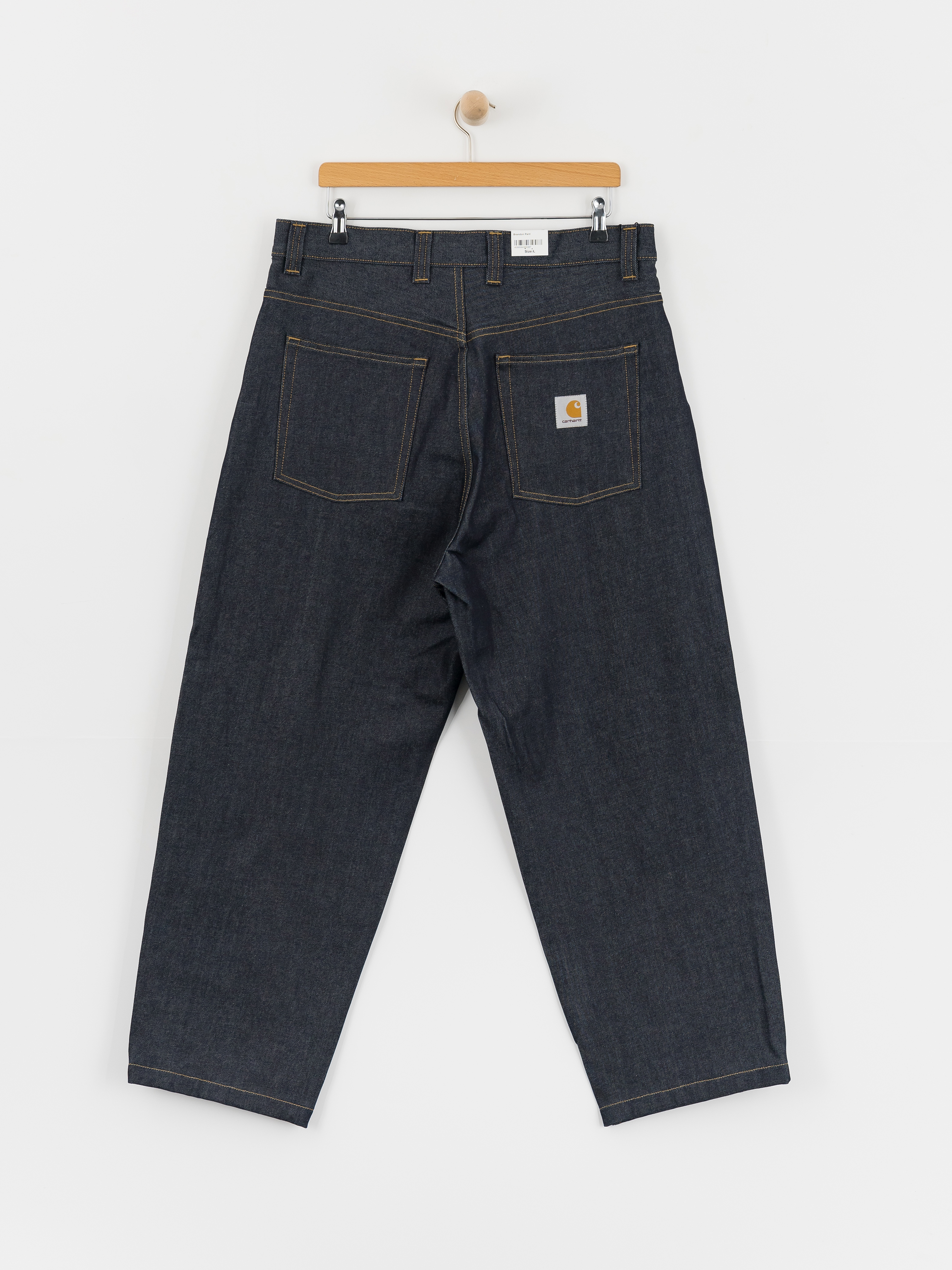 Pantaloni Carhartt WIP Brandon (blue rigrid)
