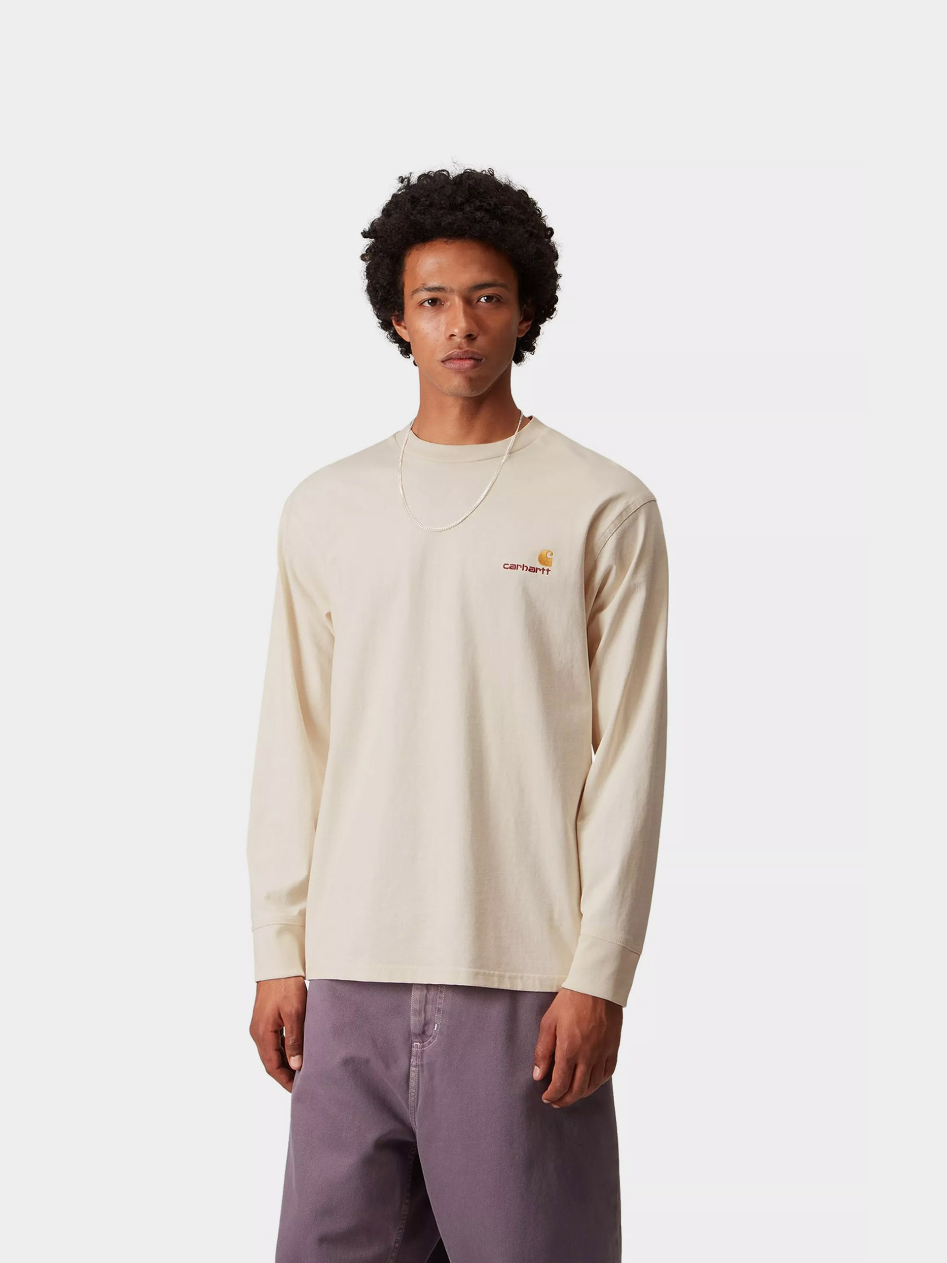 Longsleeve Carhartt WIP American Script