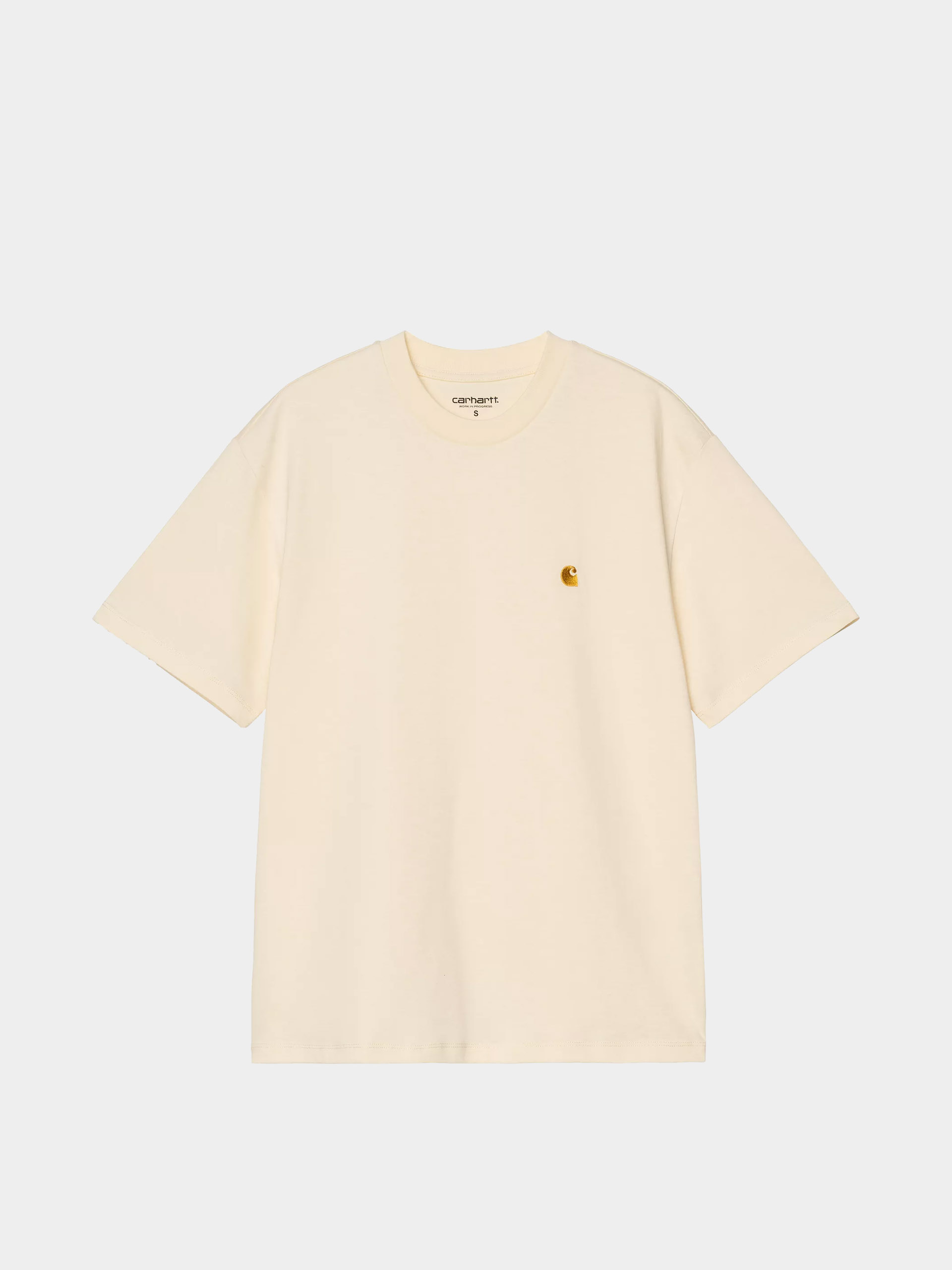 Tricou Carhartt WIP Chase Wmn (cinnerus/gold)