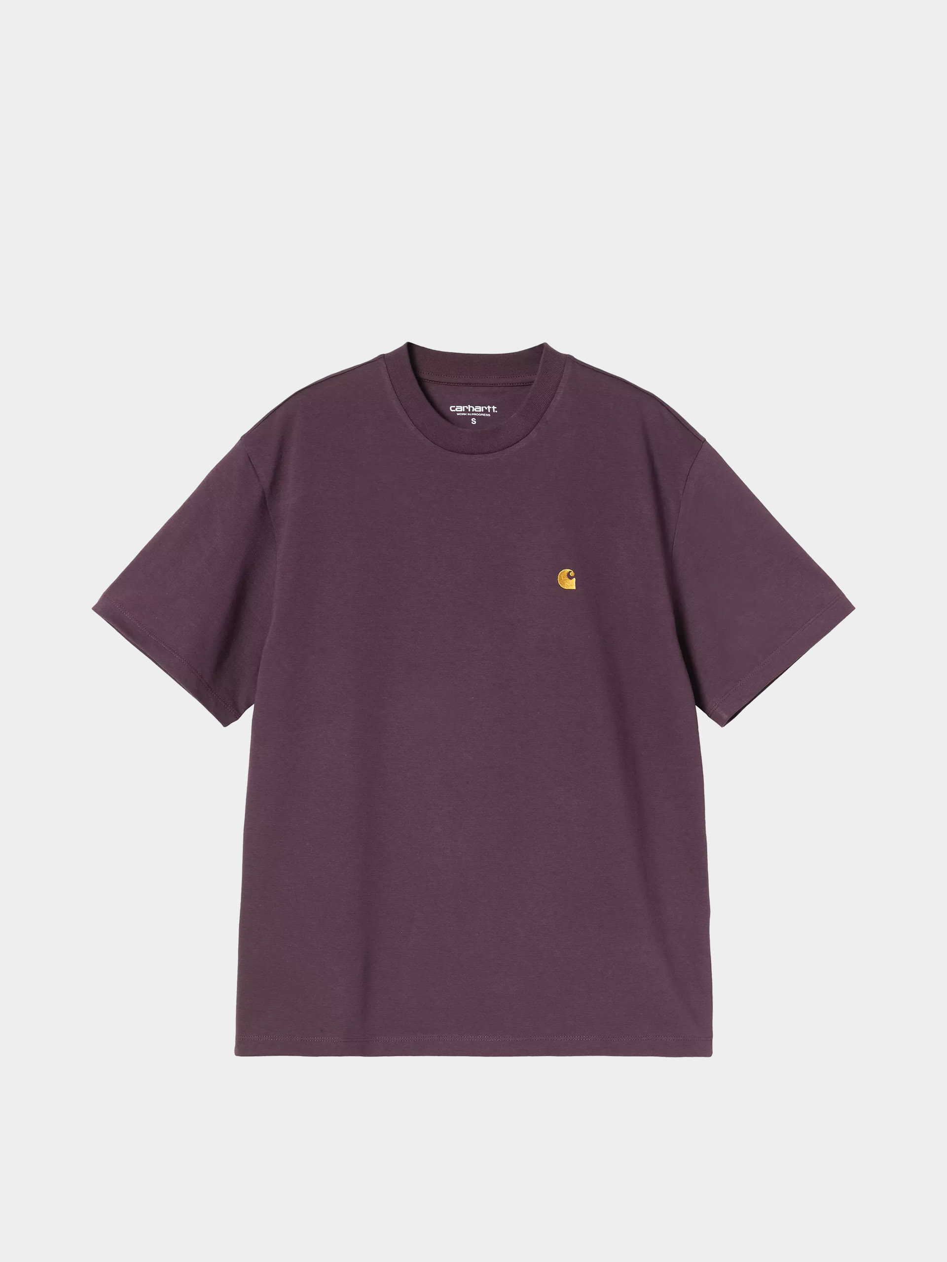 Tricou Carhartt WIP Chase Wmn (cozy purple/gold)