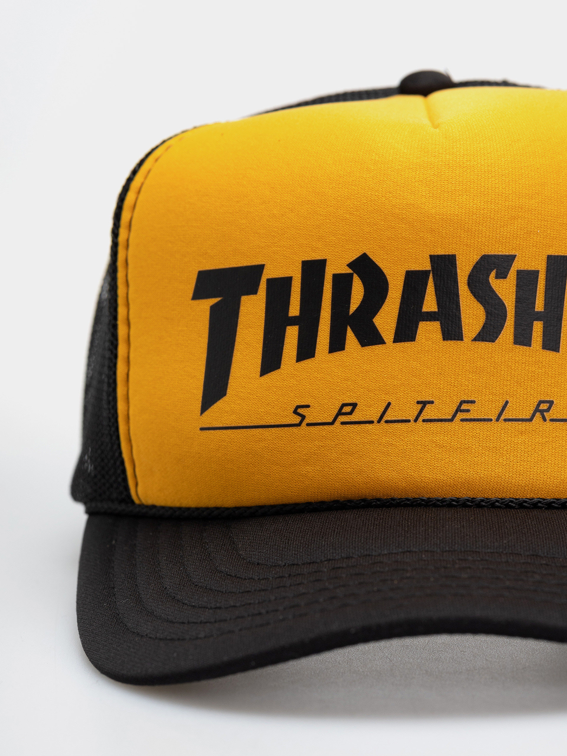 Șapcă Thrasher x Spitfire (black/gold/black)
