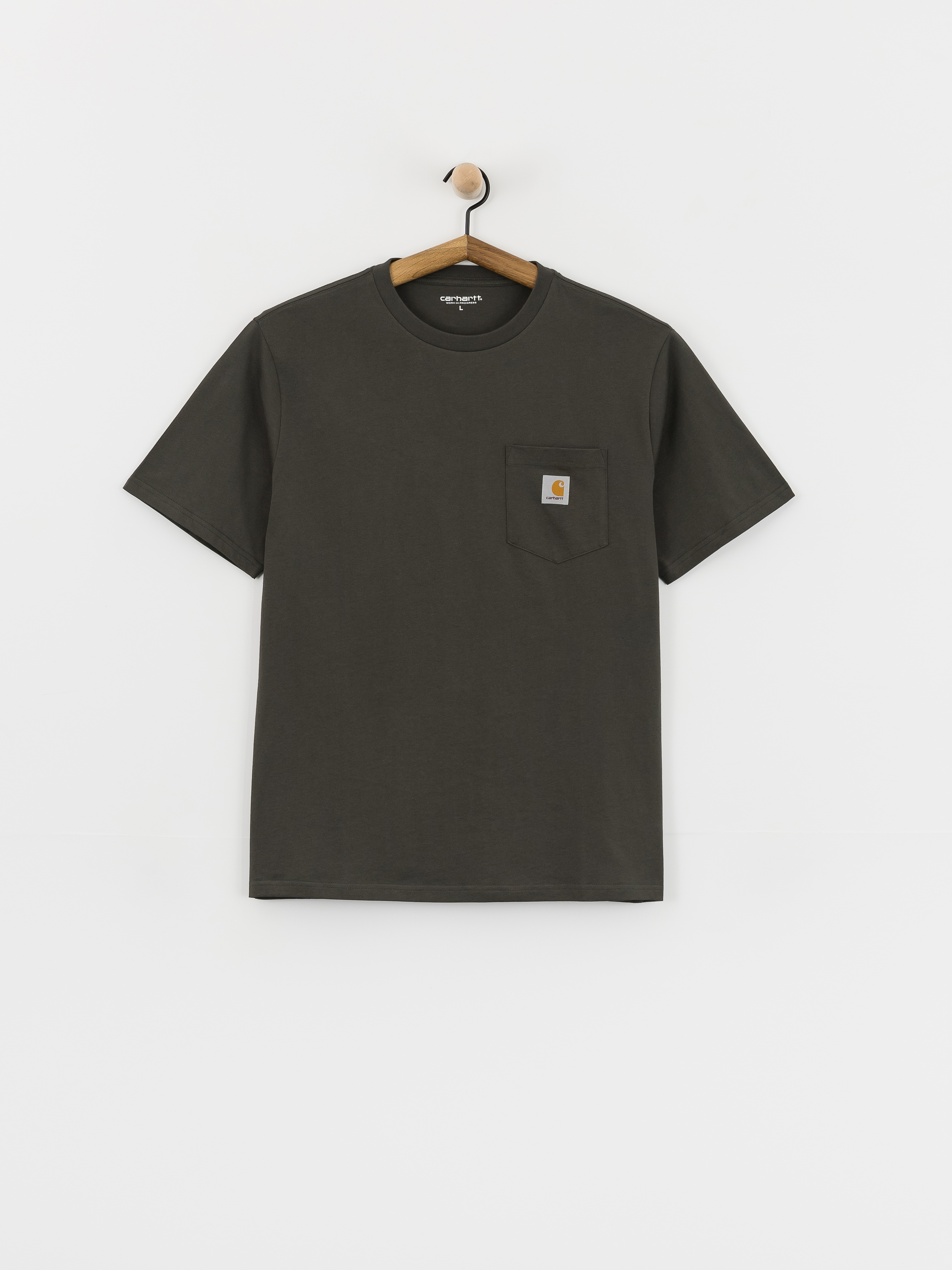 Tricou Carhartt WIP Pocket (oxide green)