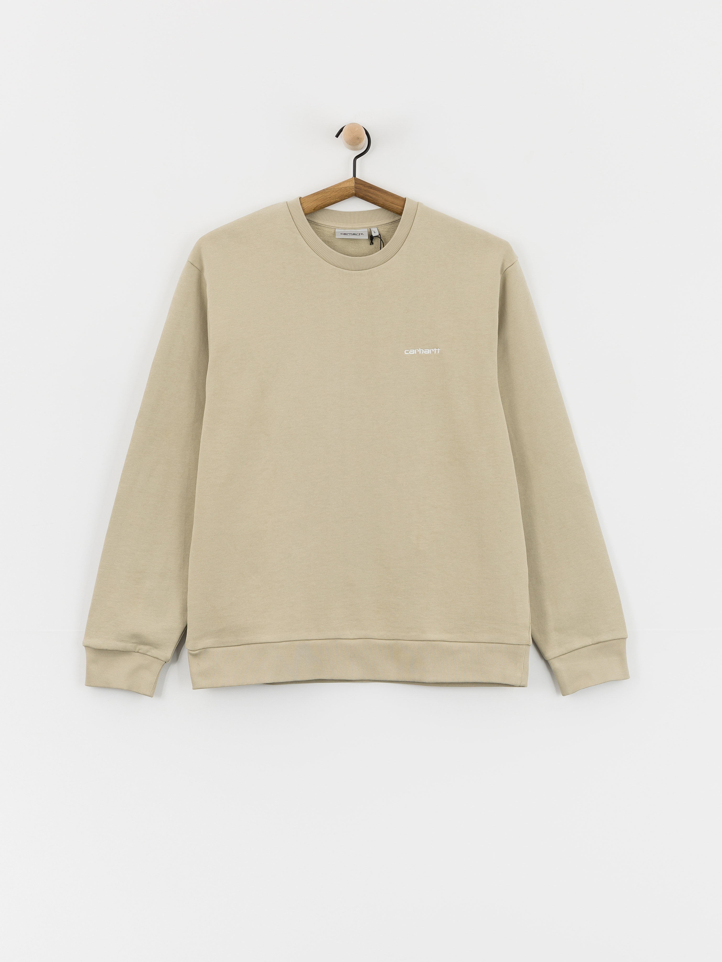 Hanorac Carhartt WIP Script Embroidery (barchan/white)