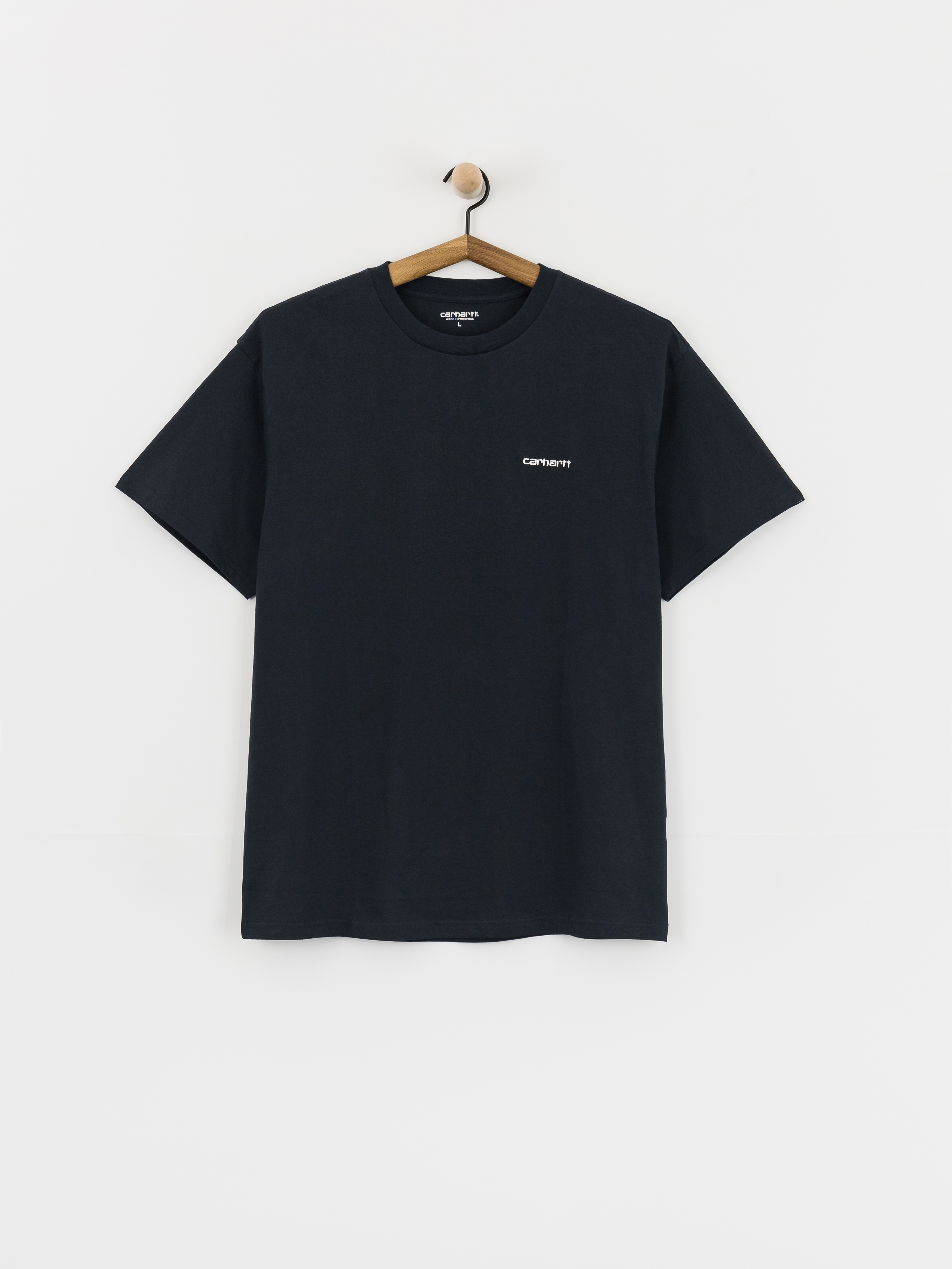 Tricou Carhartt WIP Script Embroidery (deep night/white)
