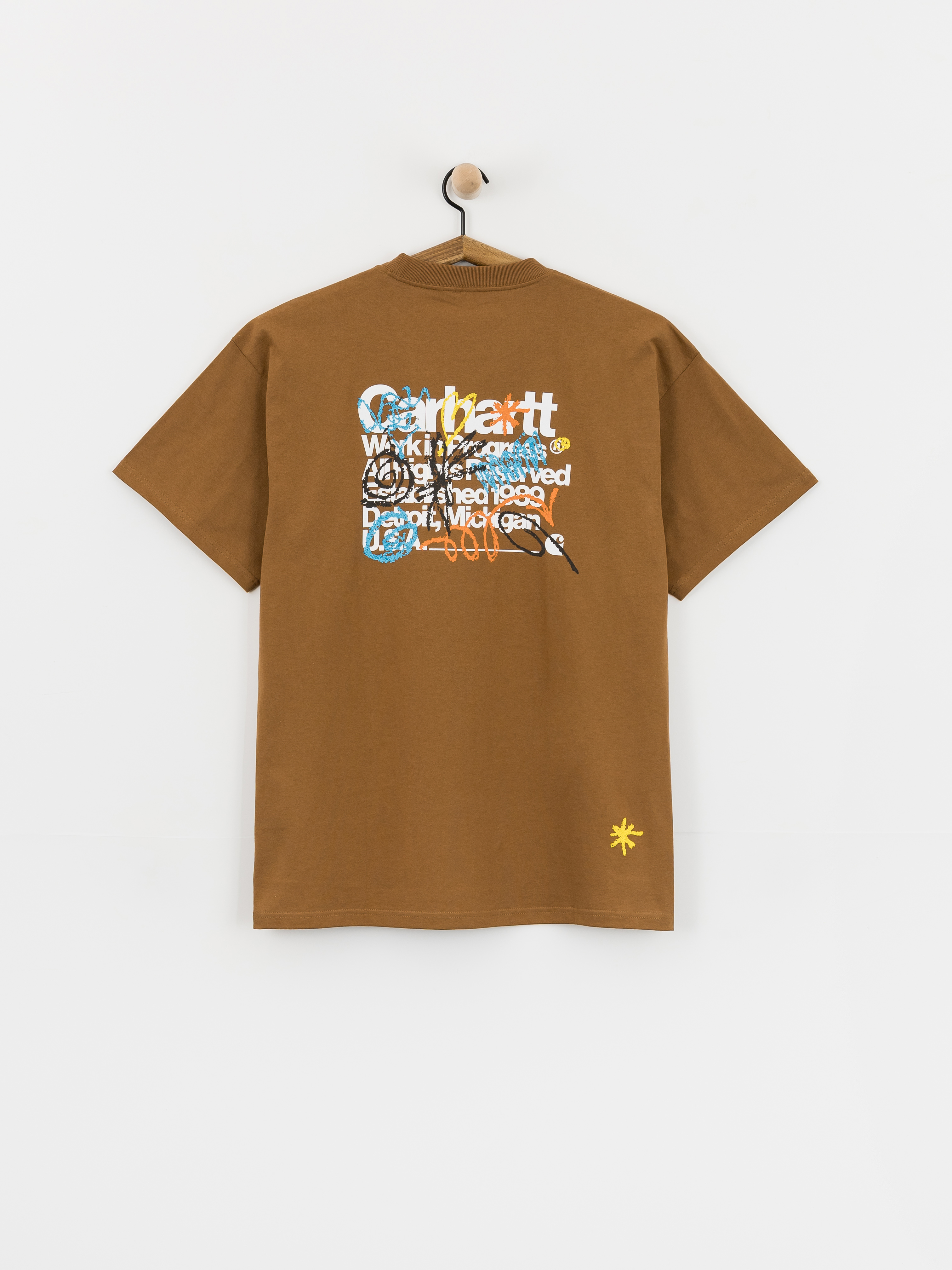 Tricou Carhartt WIP Primary (hamilton brown)