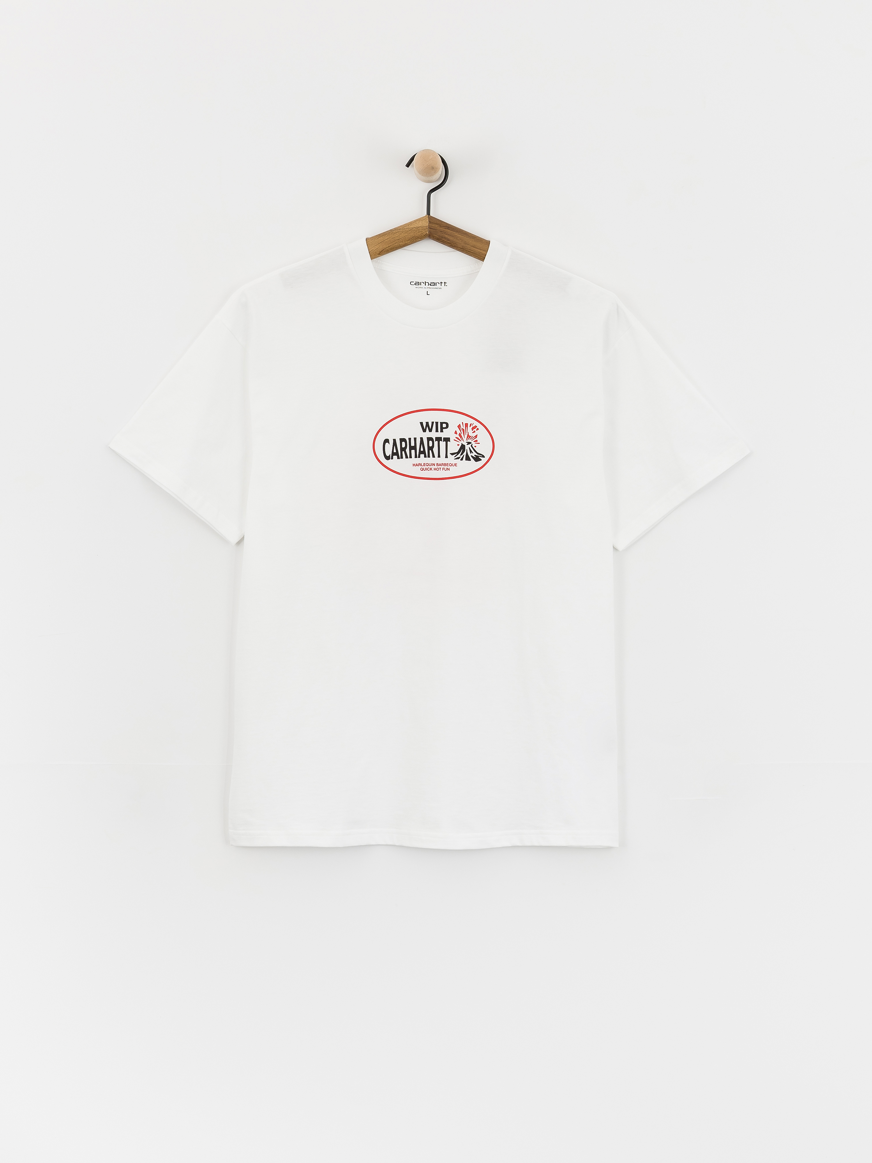 Tricou Carhartt WIP Harlequin BBQ (white)
