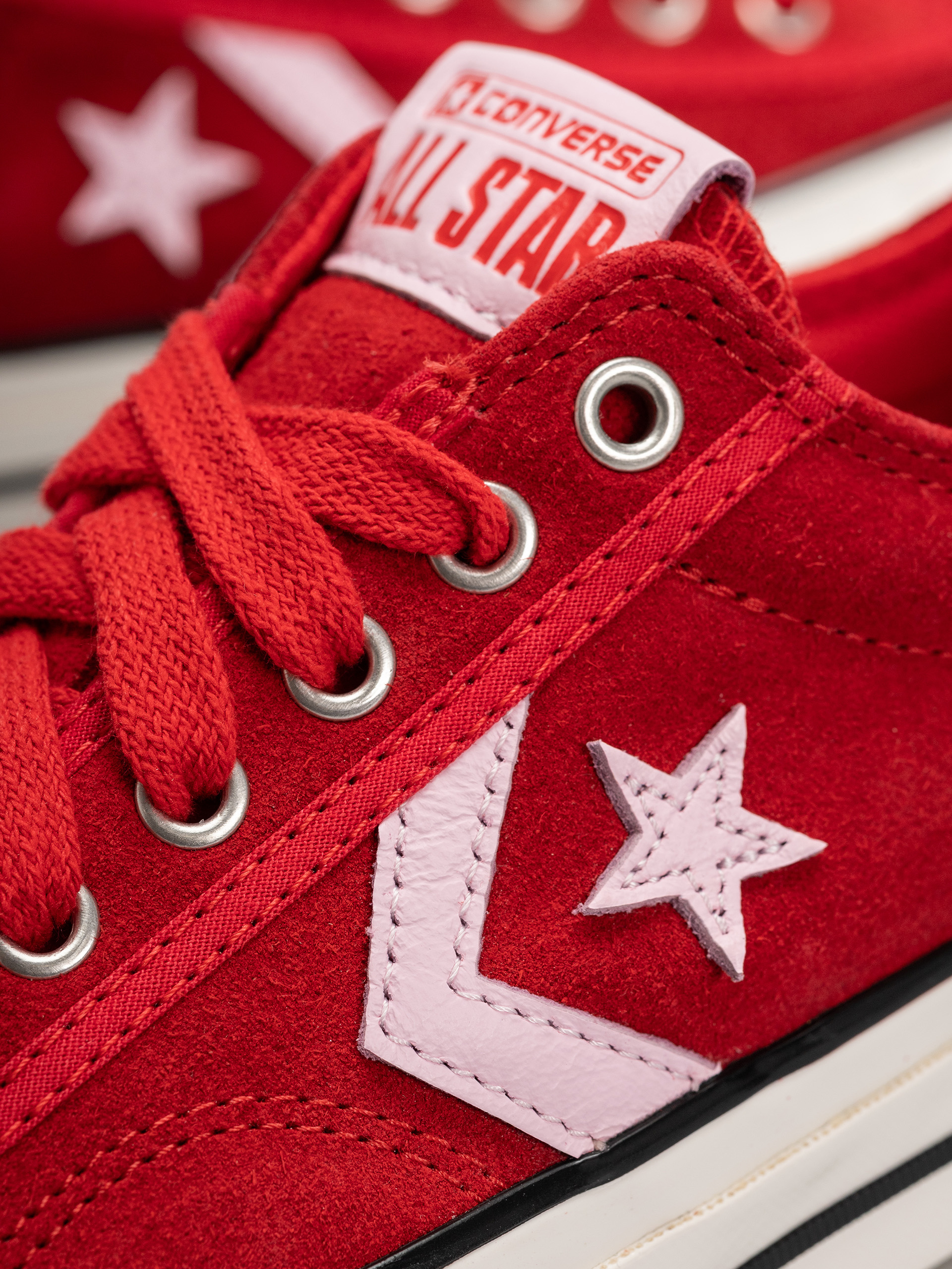 Pantofi Converse Star Player 76 Ox (red/new found bloom)