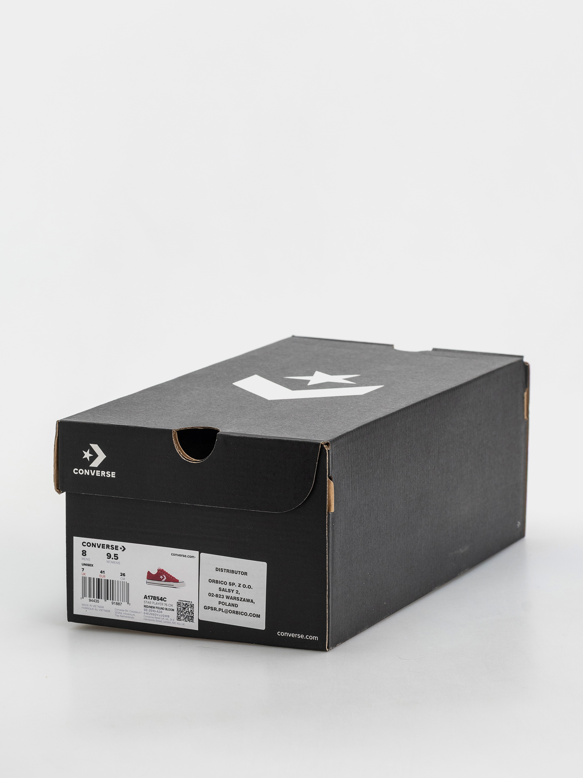 Pantofi Converse Star Player 76 Ox (red/new found bloom)