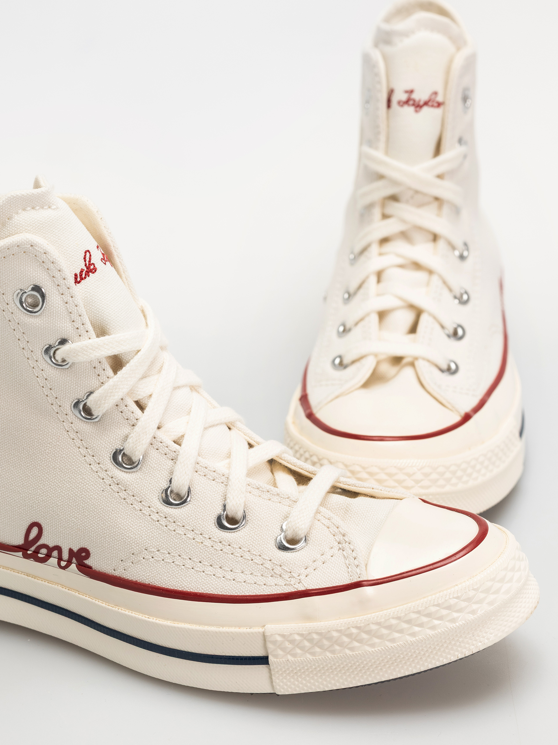 Teniși Converse Chuck 70 Hi (vintage white/egret)