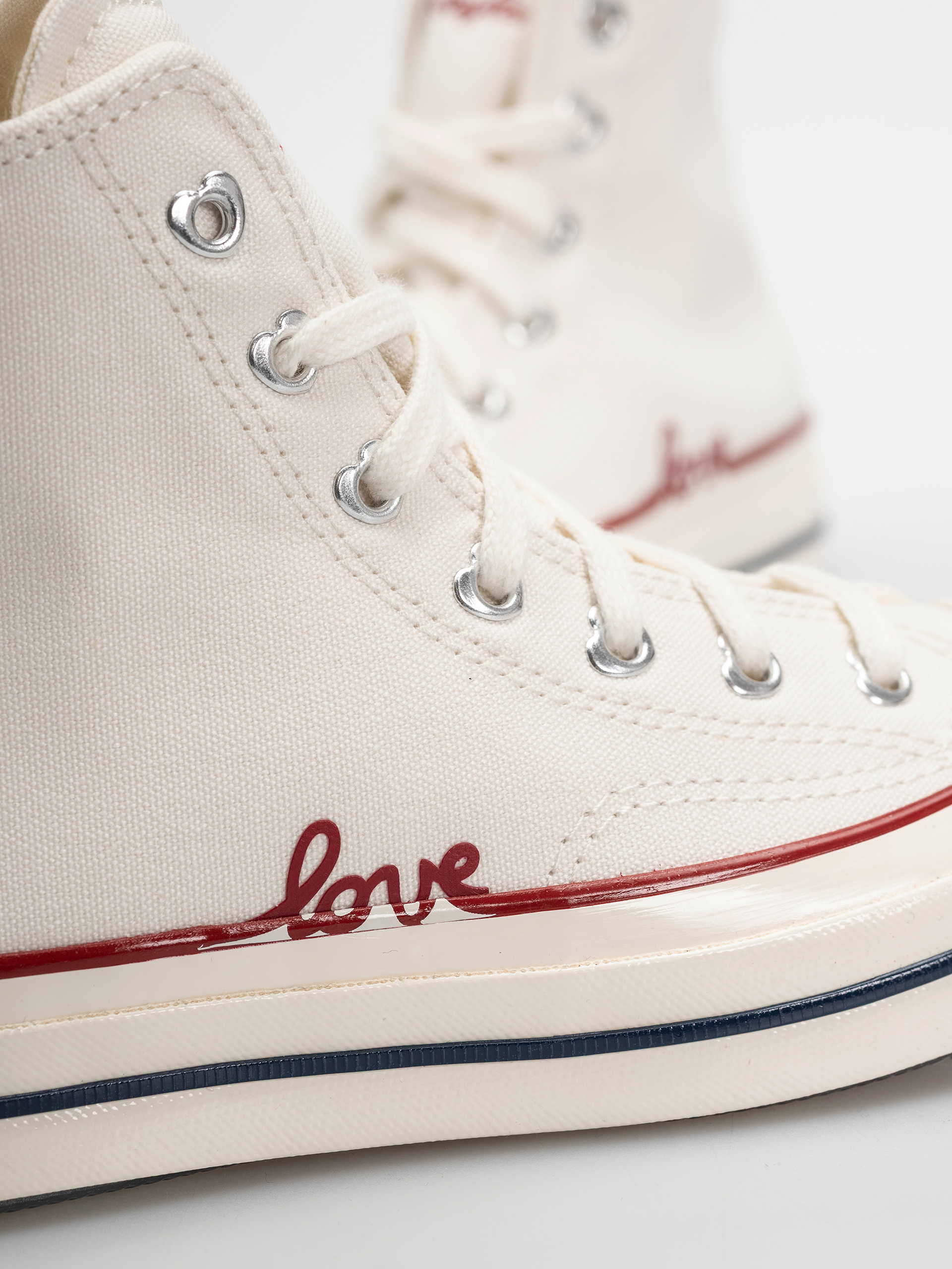 Teniși Converse Chuck 70 Hi (vintage white/egret)