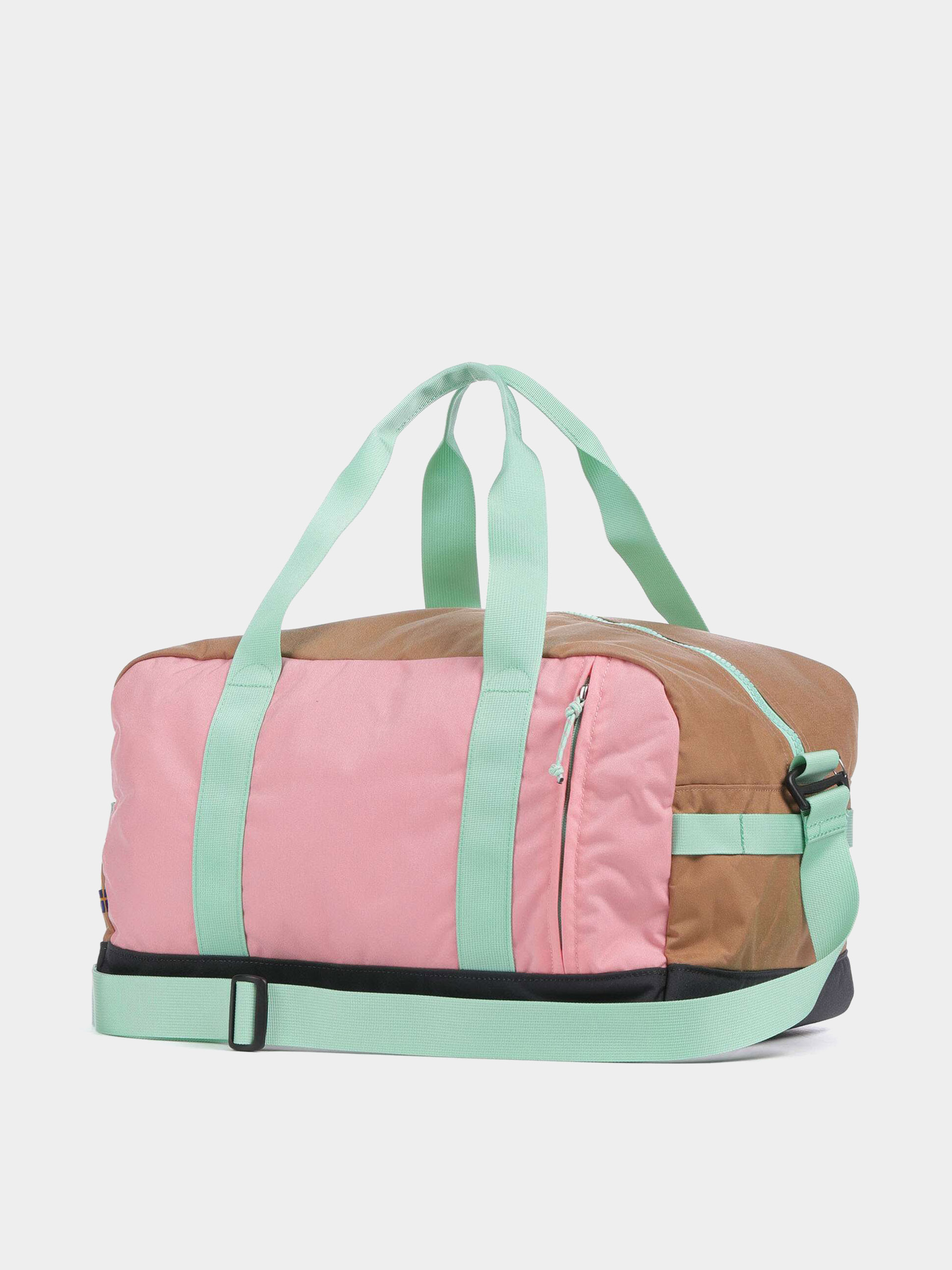 Geantă Fjallraven Vardag Duffel 33 (poppy pink/khaki dust)