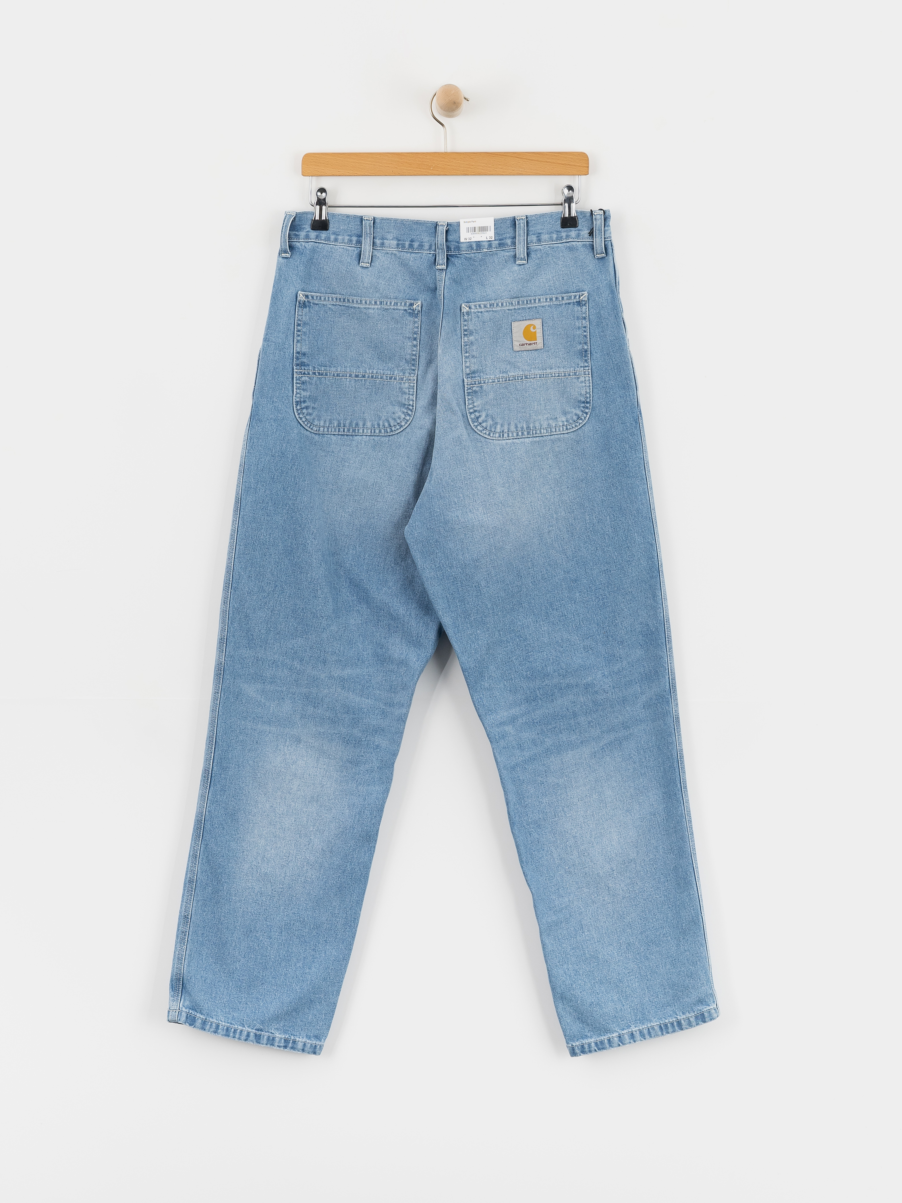 Pantaloni Carhartt WIP Simple (blue light true washed)